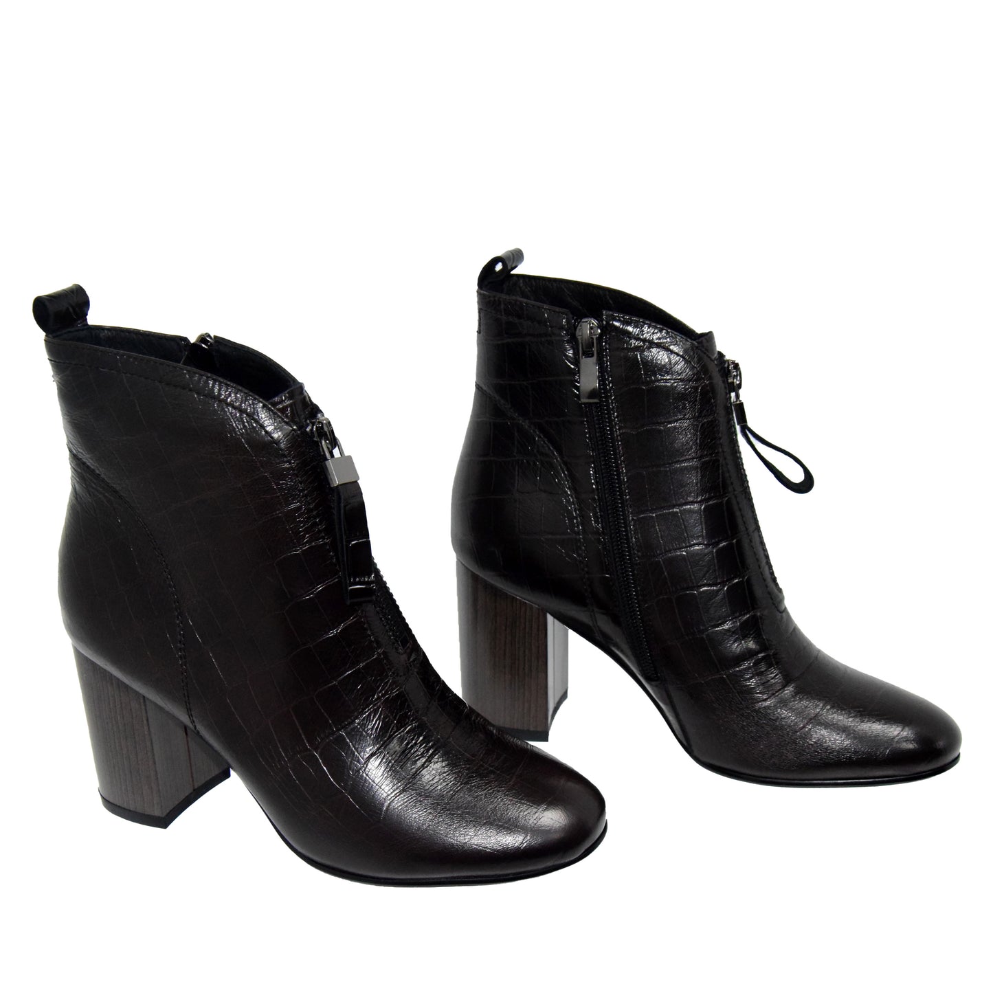 GHETE ELEGANTE DAMA FEELING F09-0350 MARO INCHIS