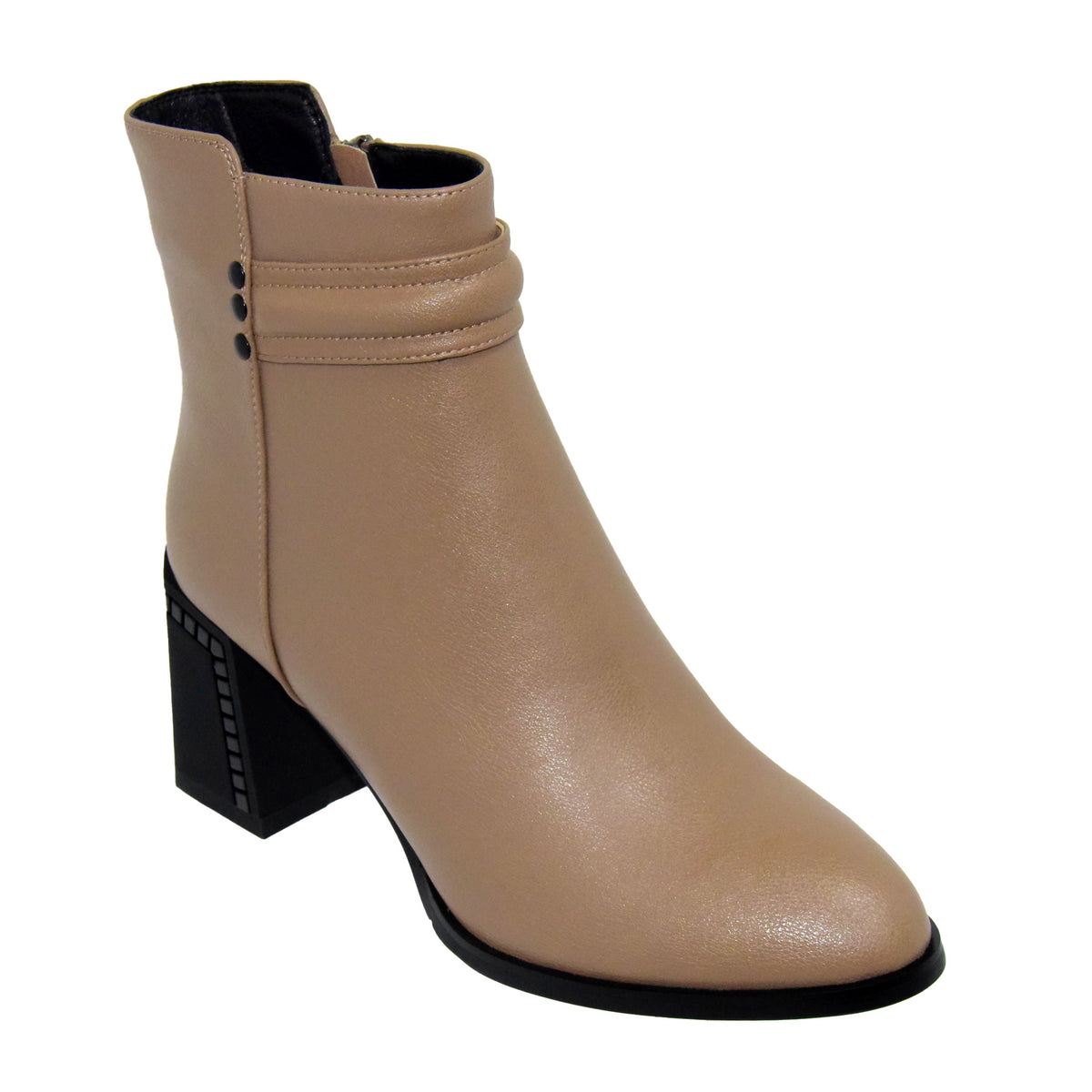 GHETE ELEGANTE DAMA JOSE SIMON K822-1B GREJ - imagine 2