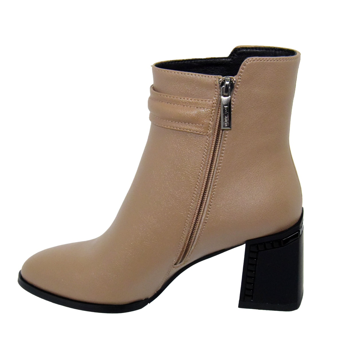 GHETE ELEGANTE DAMA JOSE SIMON K822-1B GREJ - imagine 4