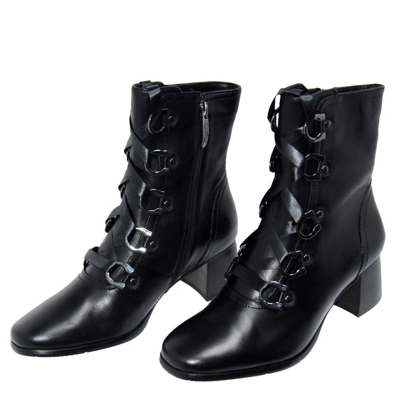 GHETE ELEGANTE DAMA REGARDE INES-01 NEGRE - imagine 5