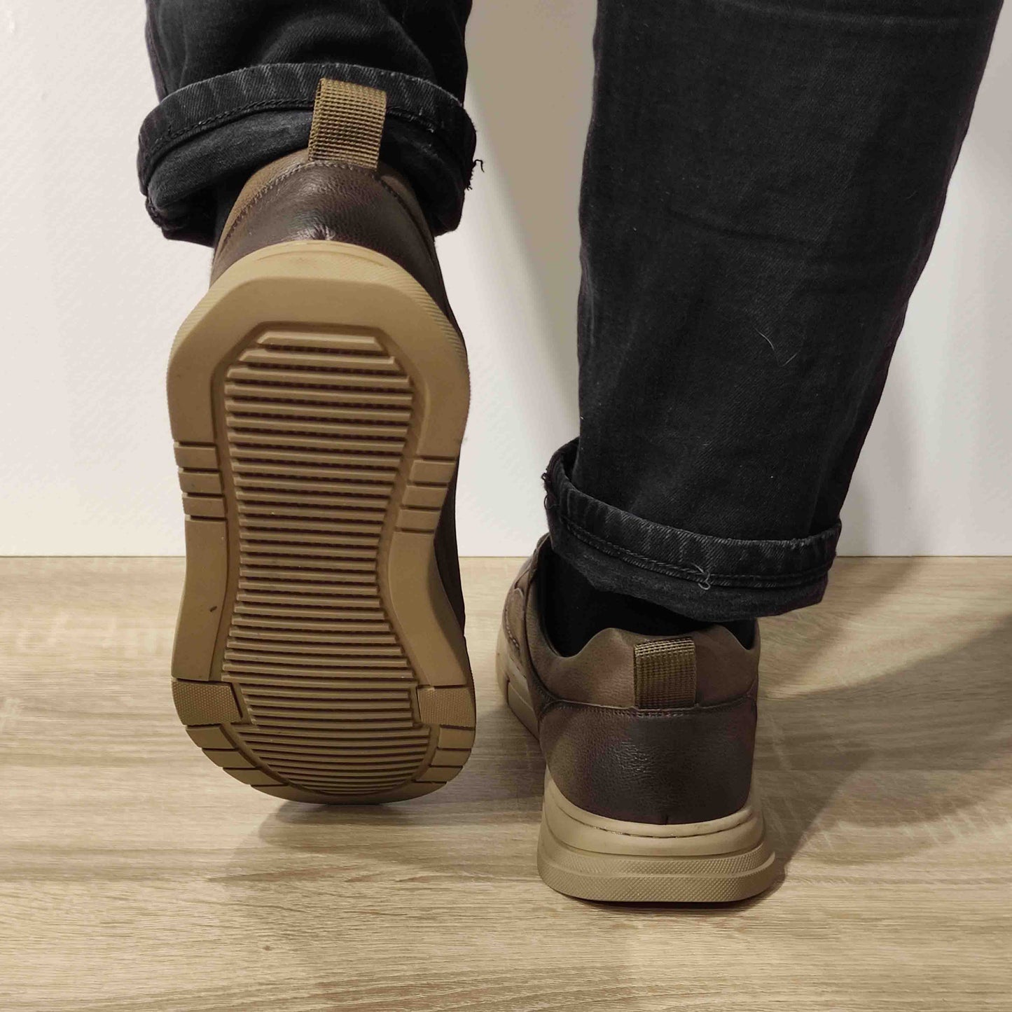 PANTOFI CASUAL BARBATI MELS WM807 KAKI