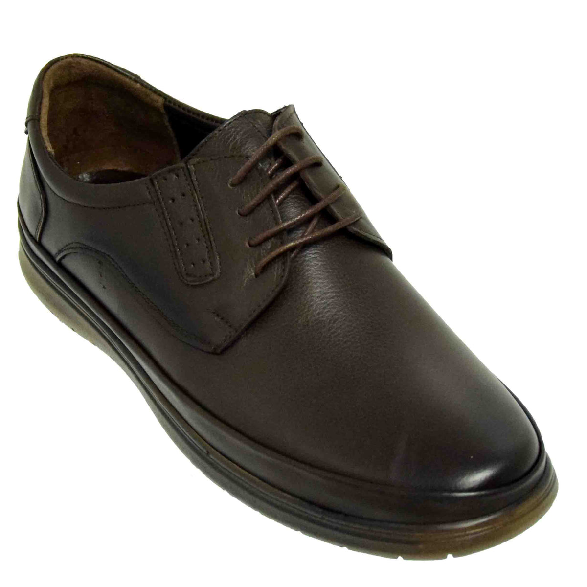 PANTOFI CASUAL BARBATI NICOLIS 204428 MARO - imagine 6