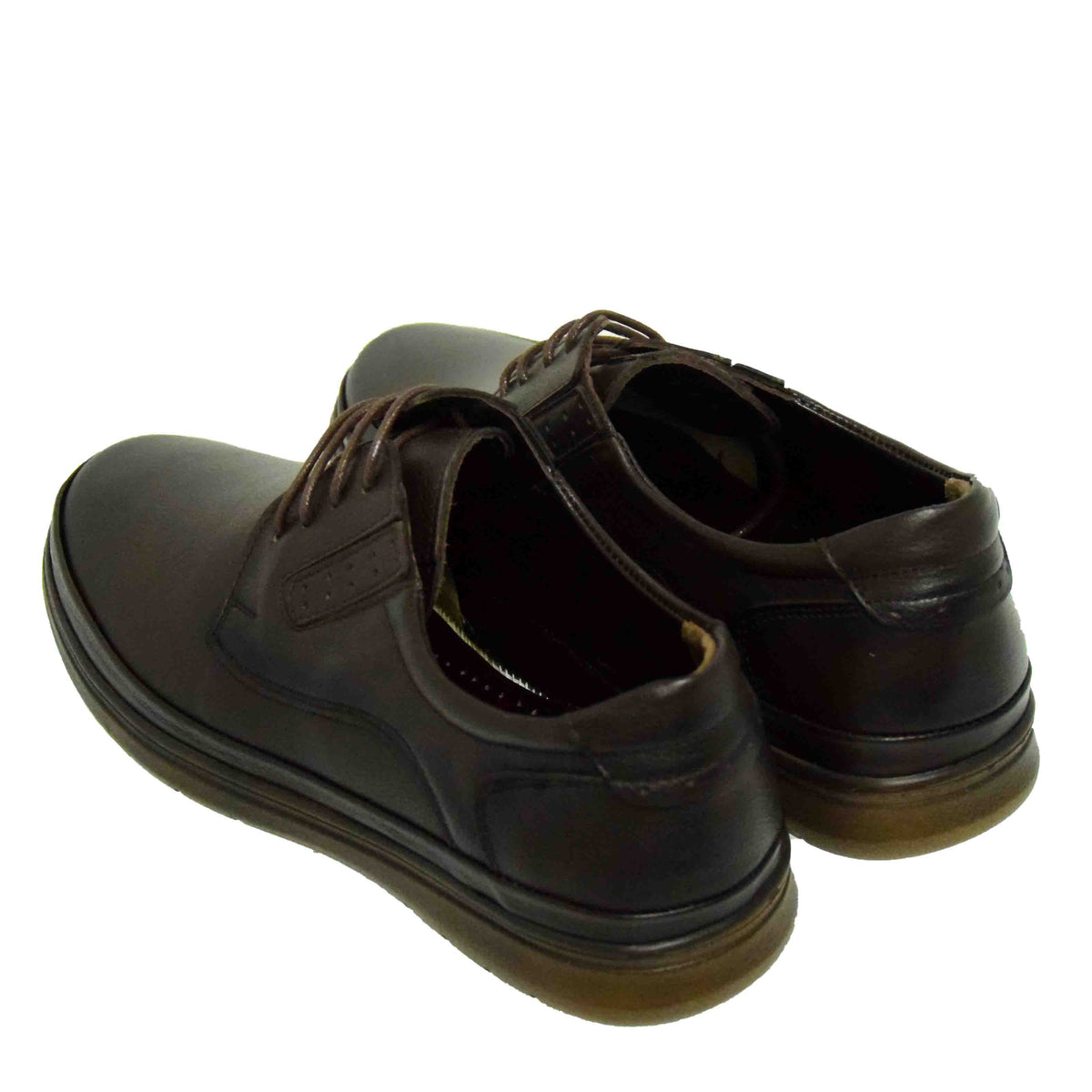 PANTOFI CASUAL BARBATI NICOLIS 204428 MARO - imagine 10