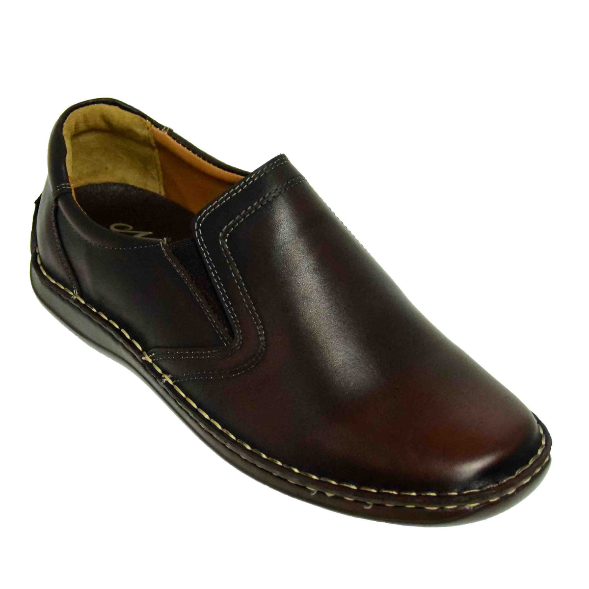 PANTOFI CASUAL BARBATI NICOLIS 205633 MARO - imagine 6