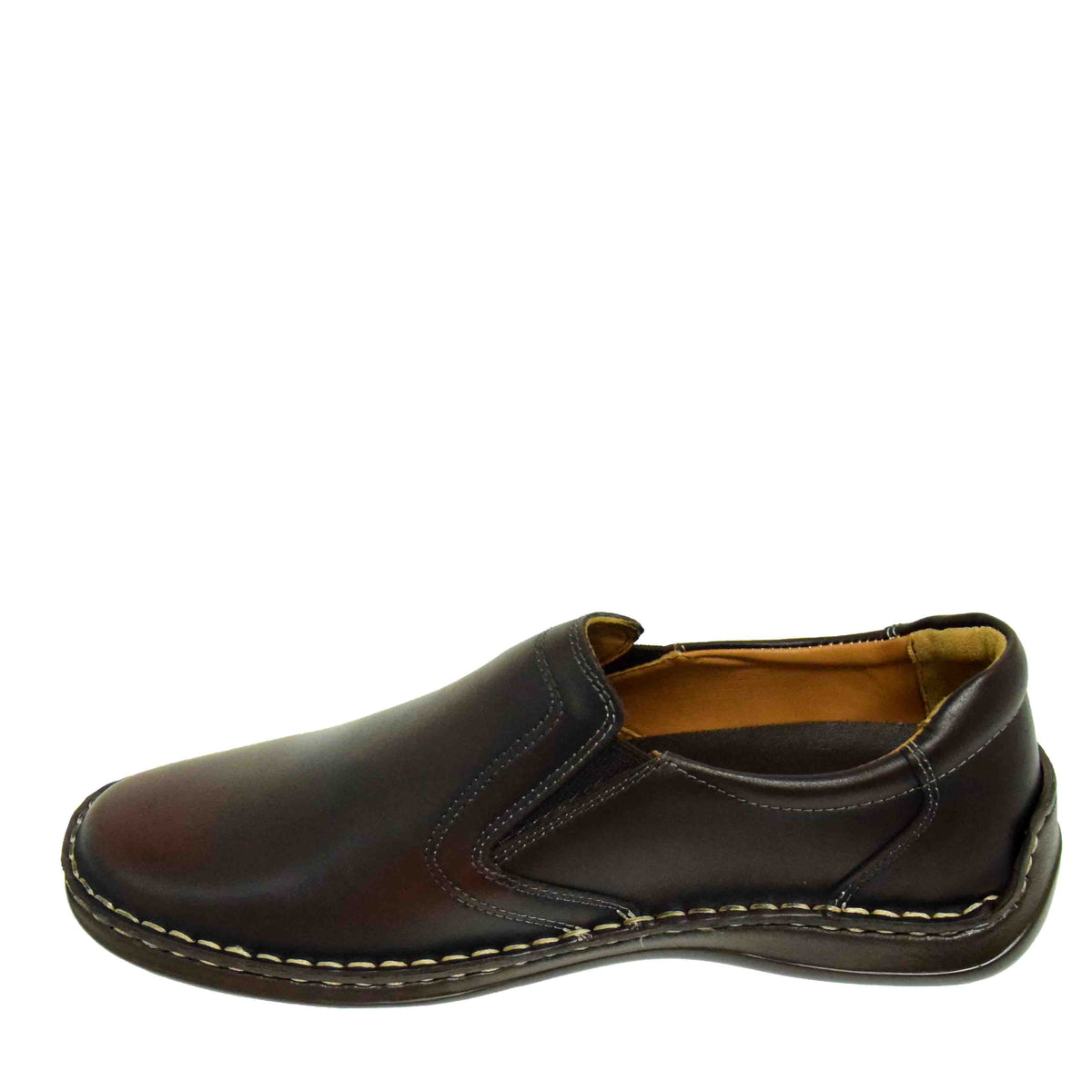PANTOFI CASUAL BARBATI NICOLIS 205633 MARO - imagine 8