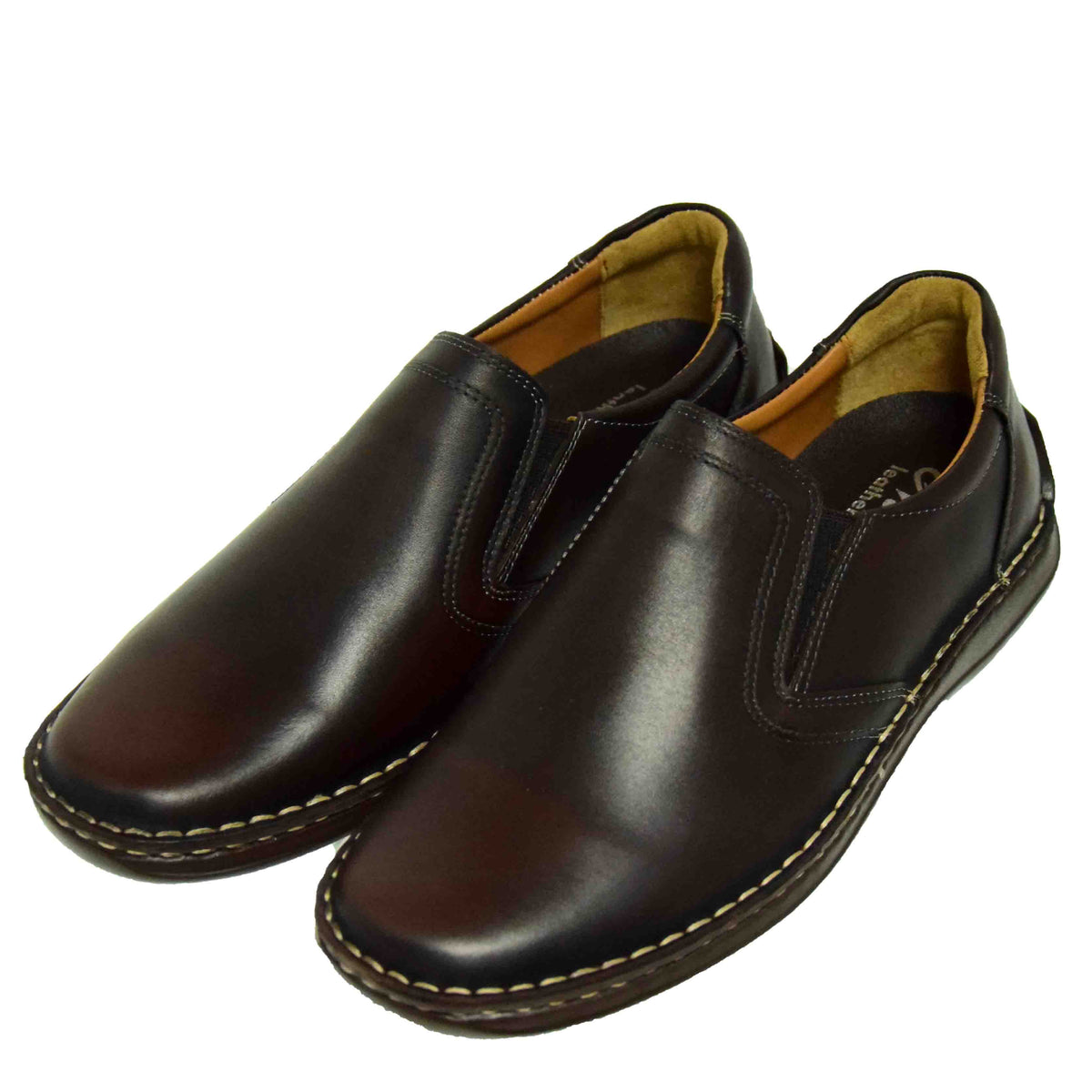 PANTOFI CASUAL BARBATI NICOLIS 205633 MARO - imagine 9