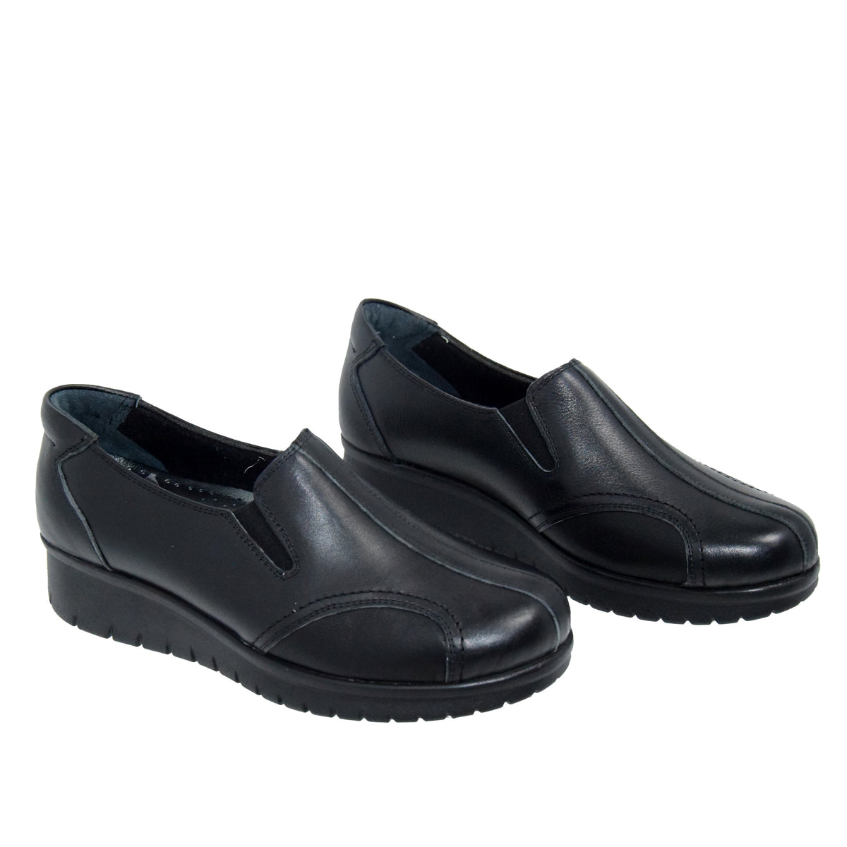 PANTOFI CASUAL DAMA ANNA VIOTTI 5778 NEGRI - imagine 6