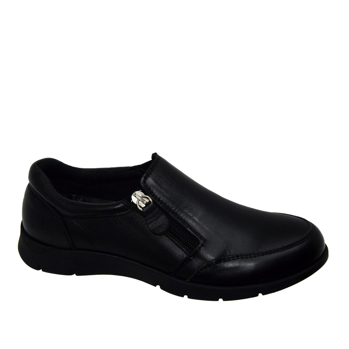 PANTOFI CASUAL DAMA ANNA VIOTTI D21-22609 NEGRI - imagine 2
