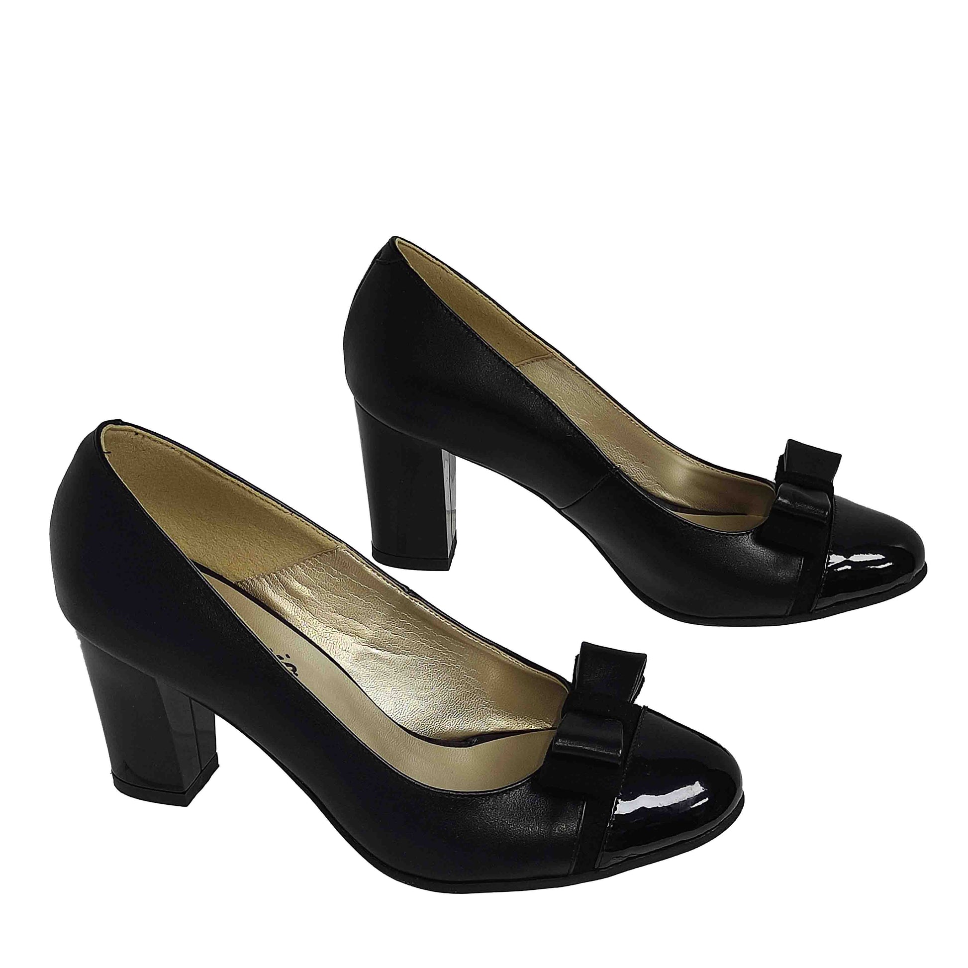 PANTOFI ELEGANȚI DAMĂ BRAND ROMÂNESC N124A - totalpantofi