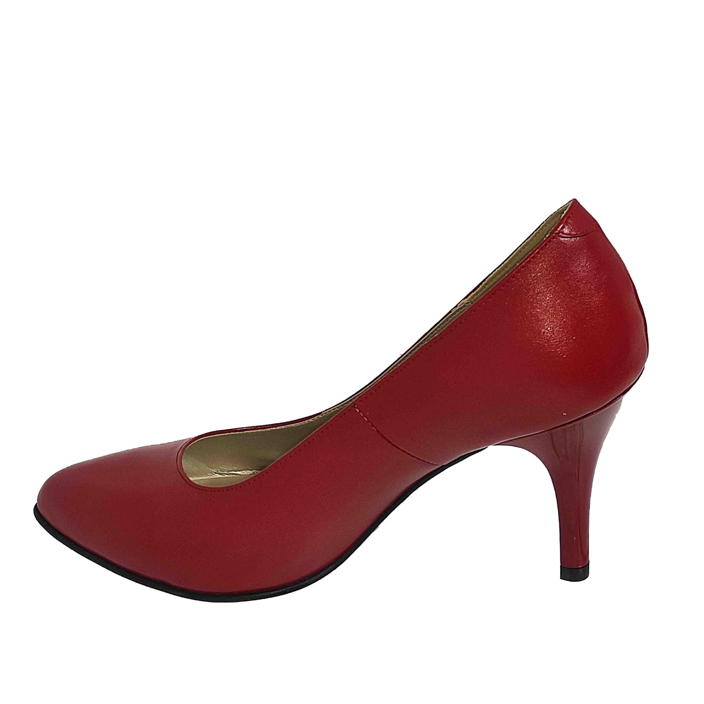 PANTOFI ELEGANȚI DAMĂ BRAND ROMÂNESC N39A ROȘII - totalpantofi