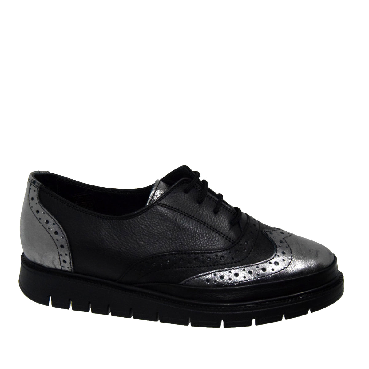PANTOFI CASUAL DAMA CASPIAN 200 NEGRI - imagine 2