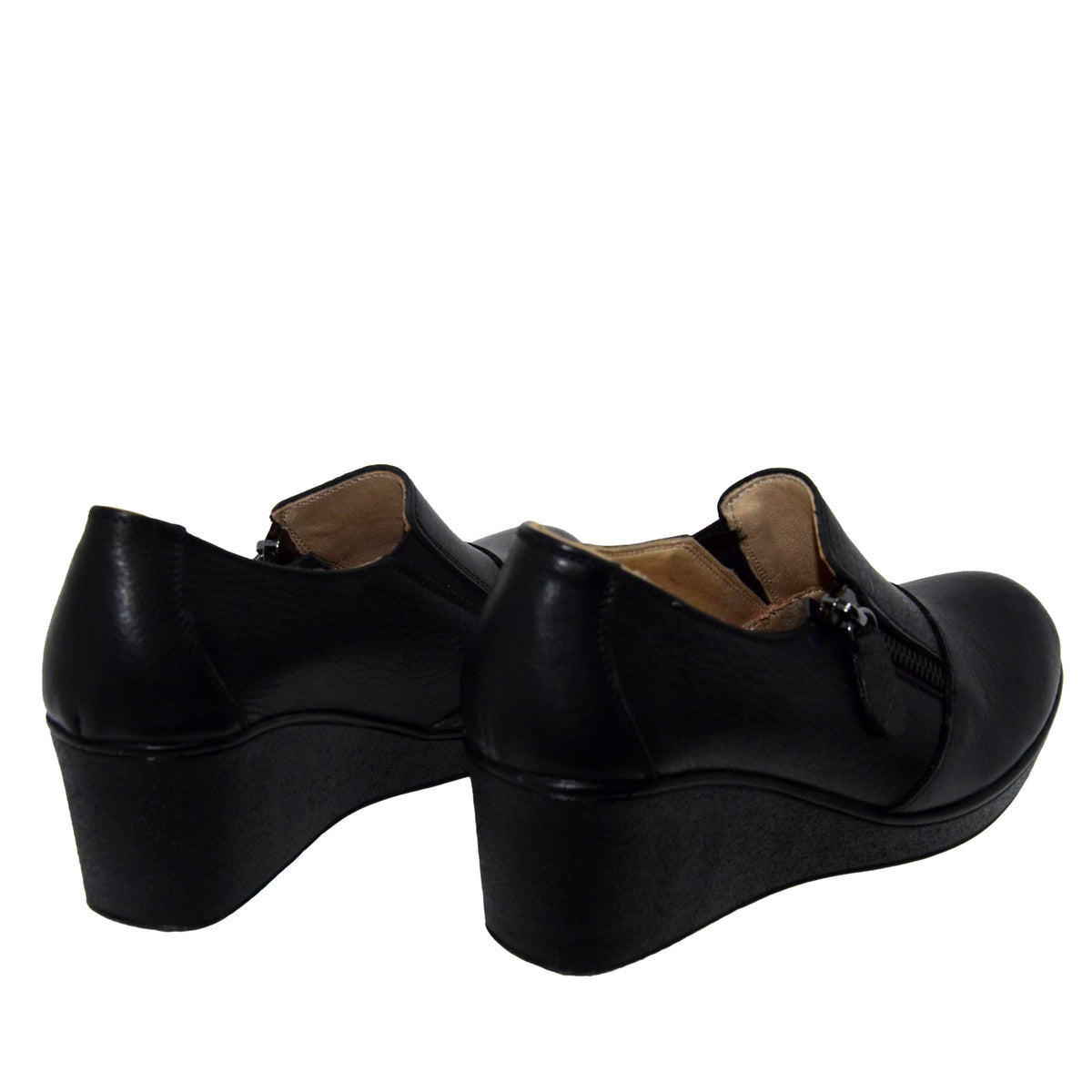 PANTOFI CASUAL DAMA CASPIAN 6003 NEGRI - imagine 5