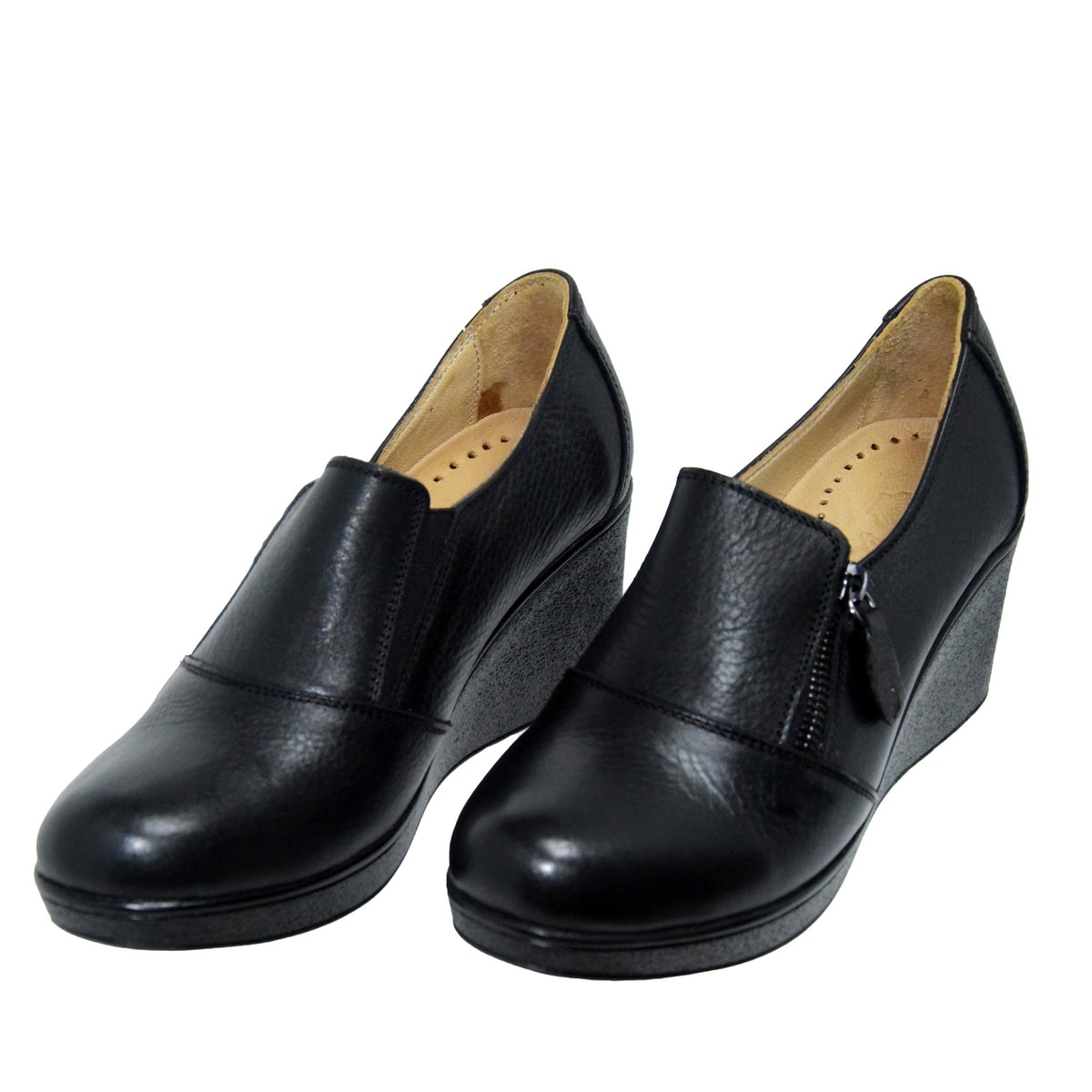 PANTOFI CASUAL DAMA CASPIAN 6003 NEGRI - imagine 6