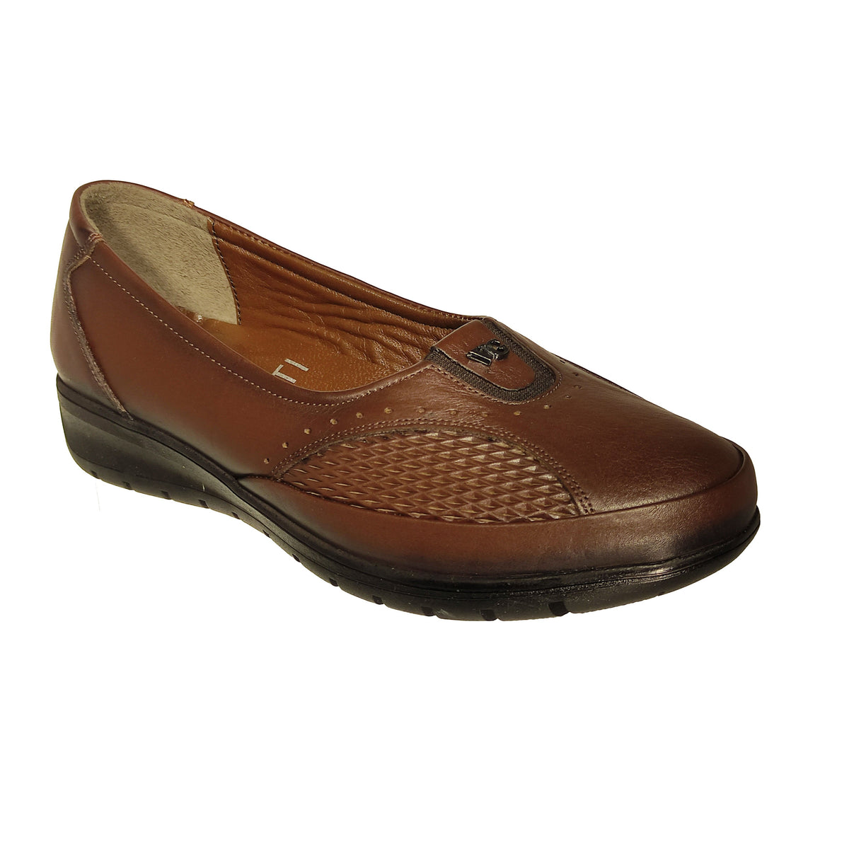 Pantofi Casual Damă Dogati 8574 Negru – Piele Naturală – vedere 1