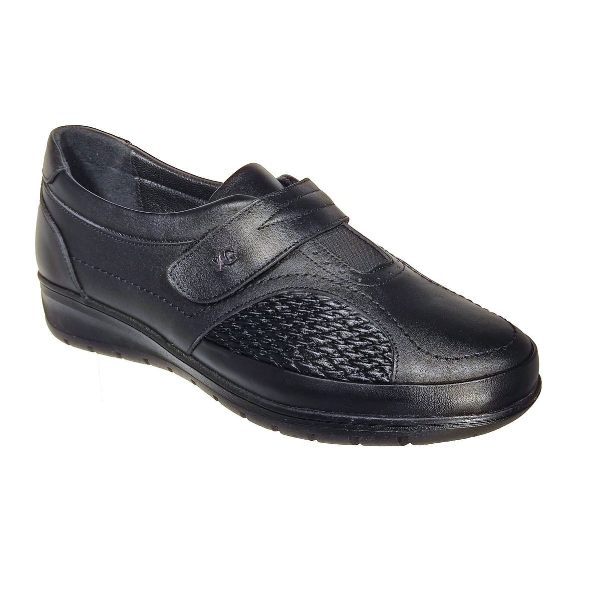 Pantofi Casual Damă Dogati 8574 Negru – Piele Naturală – vedere 5