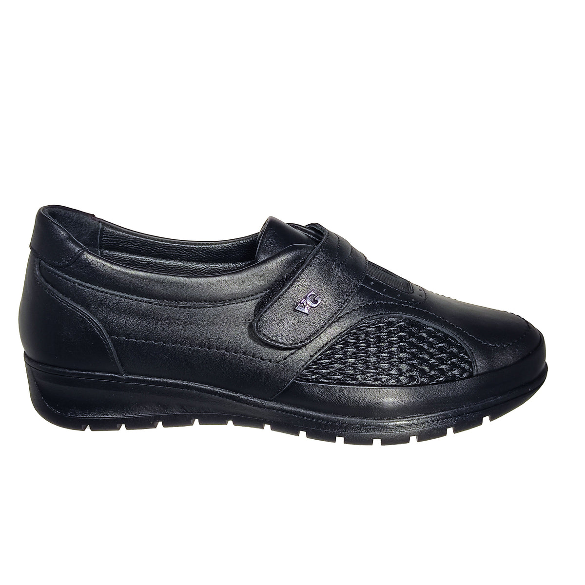 Pantofi Casual Damă Dogati 8574 Negru – Piele Naturală – vedere 6