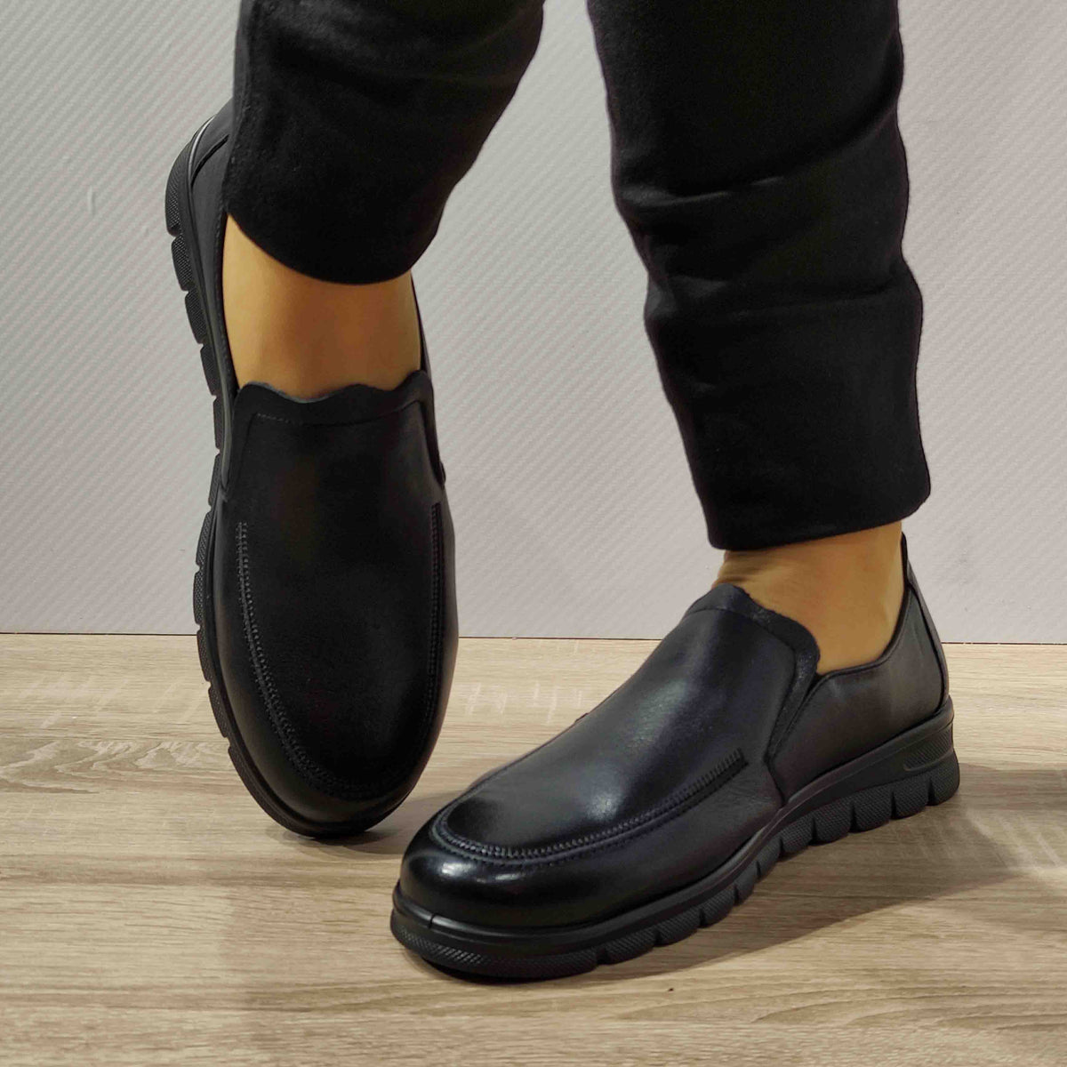 PANTOFI CASUAL DAMA FORMAZIONE 21073 NEGRI - imagine 3
