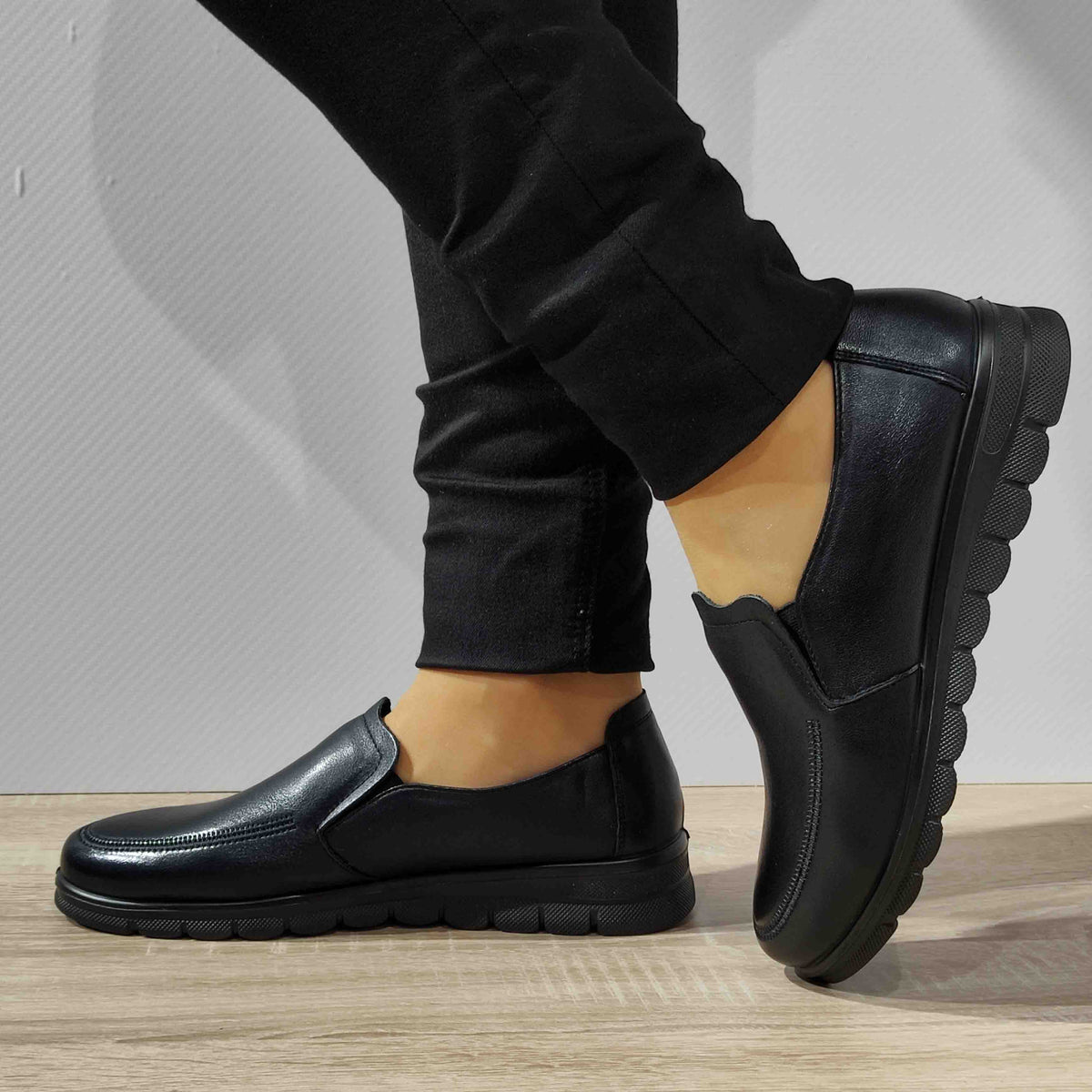 PANTOFI CASUAL DAMA FORMAZIONE 21073 NEGRI - imagine 5