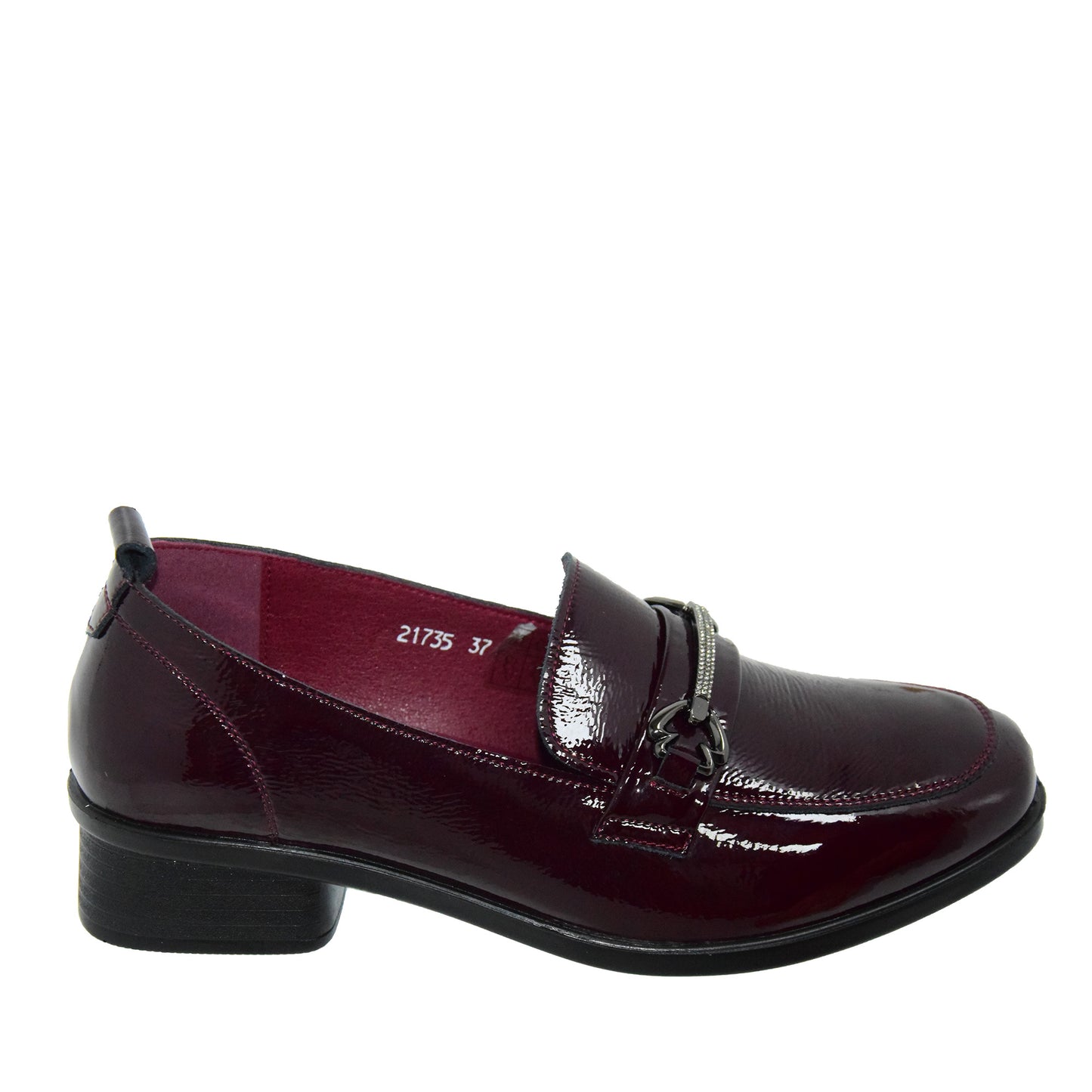 PANTOFI CASUAL DAMA FORMAZIONE 21735 BORDO