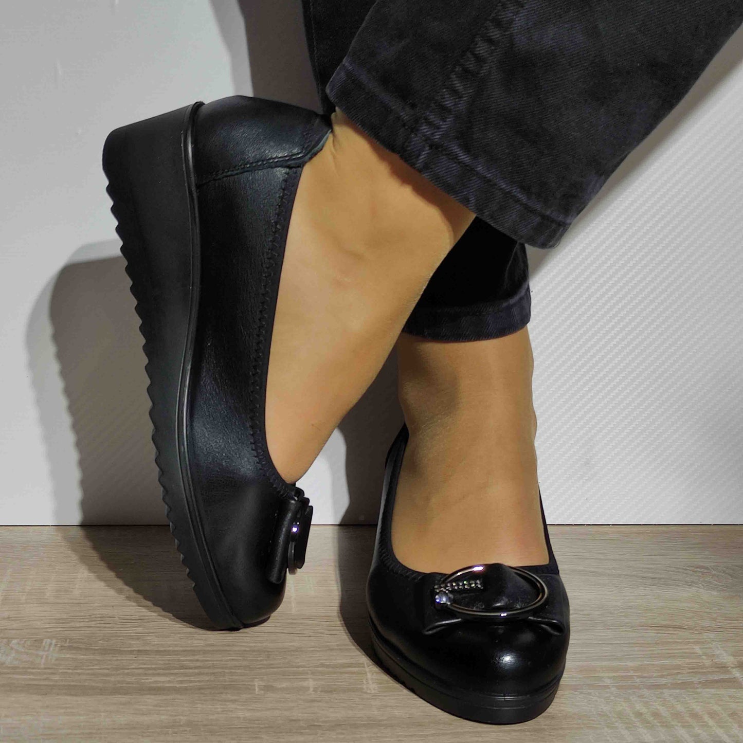 PANTOFI CASUAL DAMA FORMAZIONE 220711 NEGRI