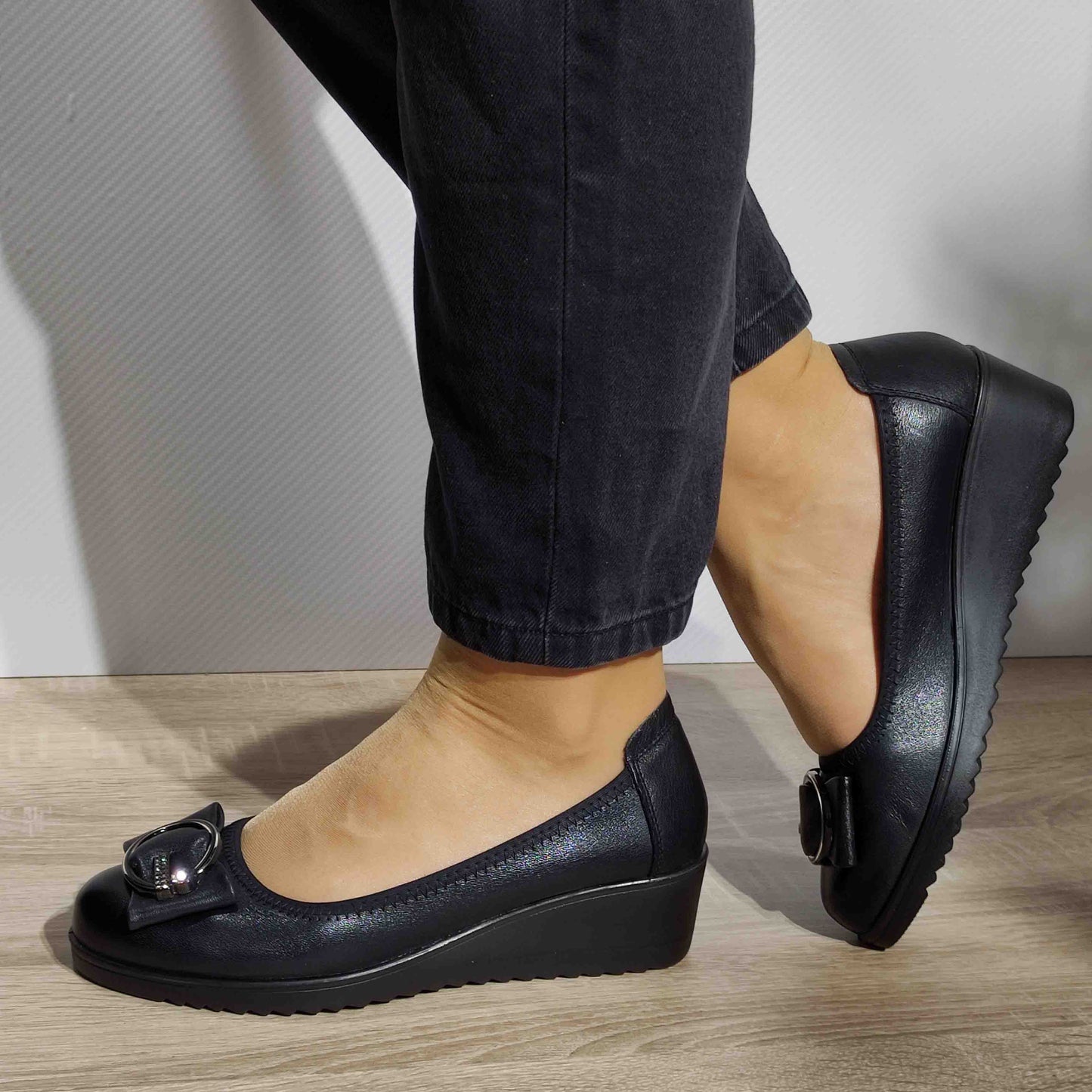 PANTOFI CASUAL DAMA FORMAZIONE 220711 NEGRI