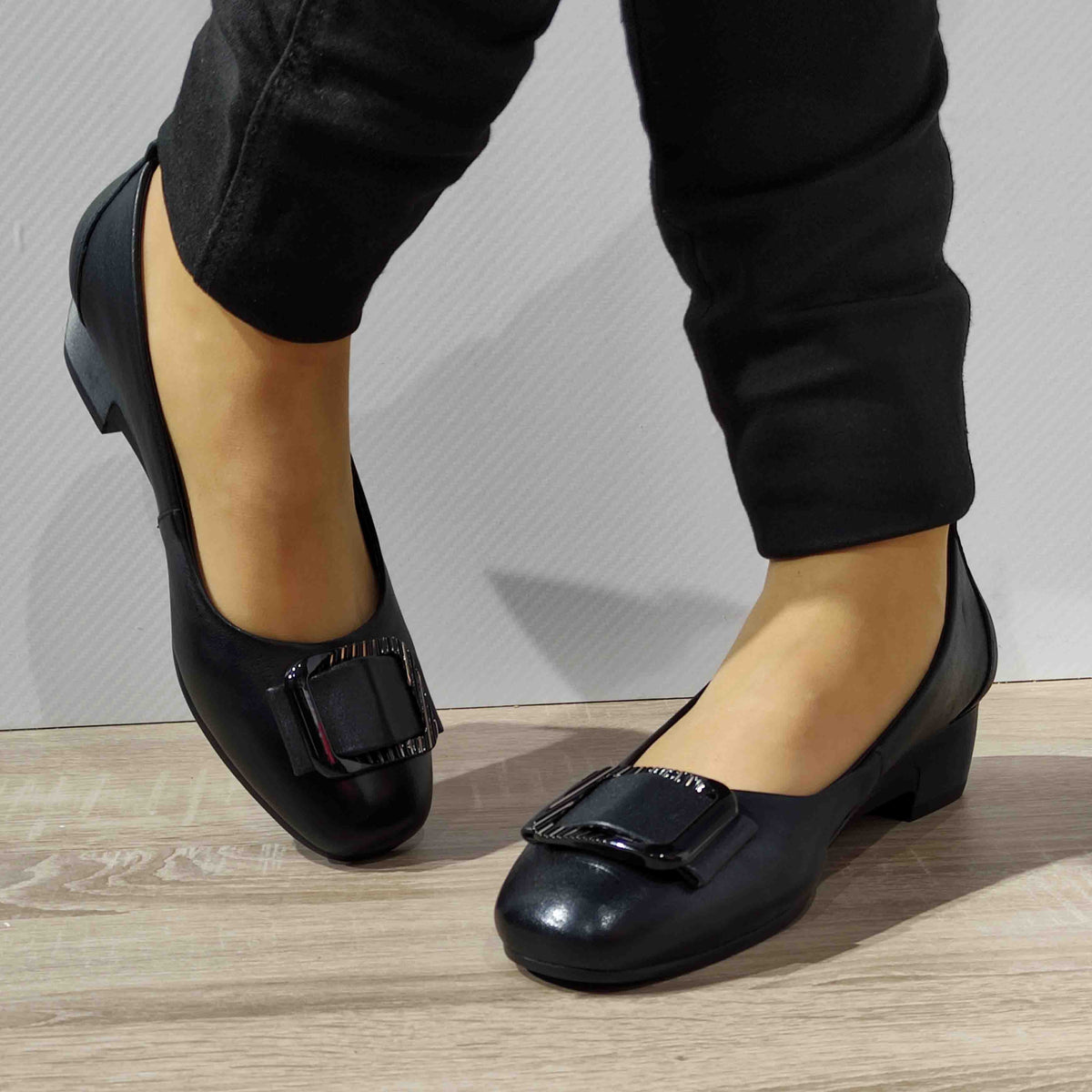 PANTOFI CASUAL DAMA FORMAZIONE 220712 NEGRI - imagine 4
