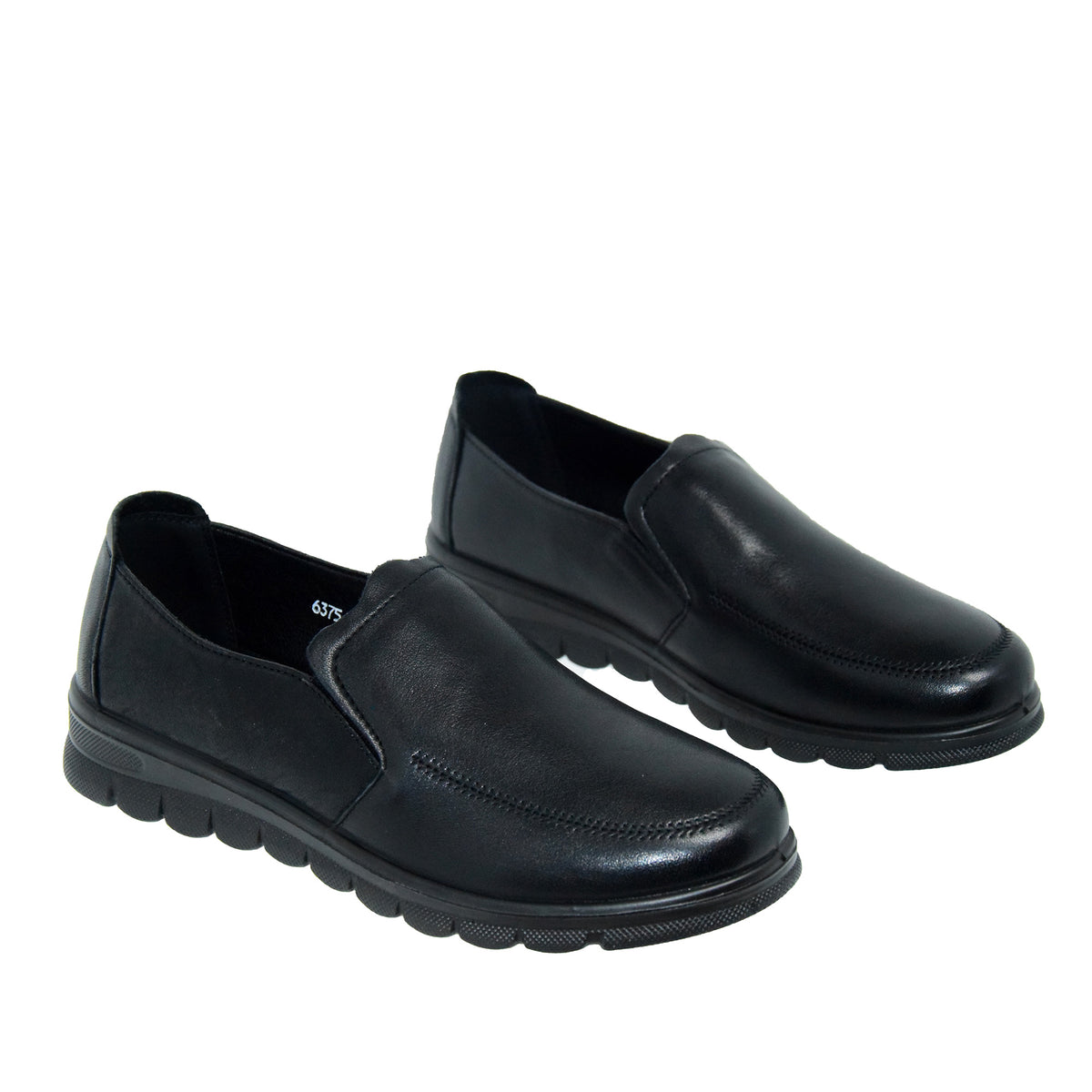PANTOFI CASUAL DAMA FORMAZIONE 6375 NEGRI - imagine 9