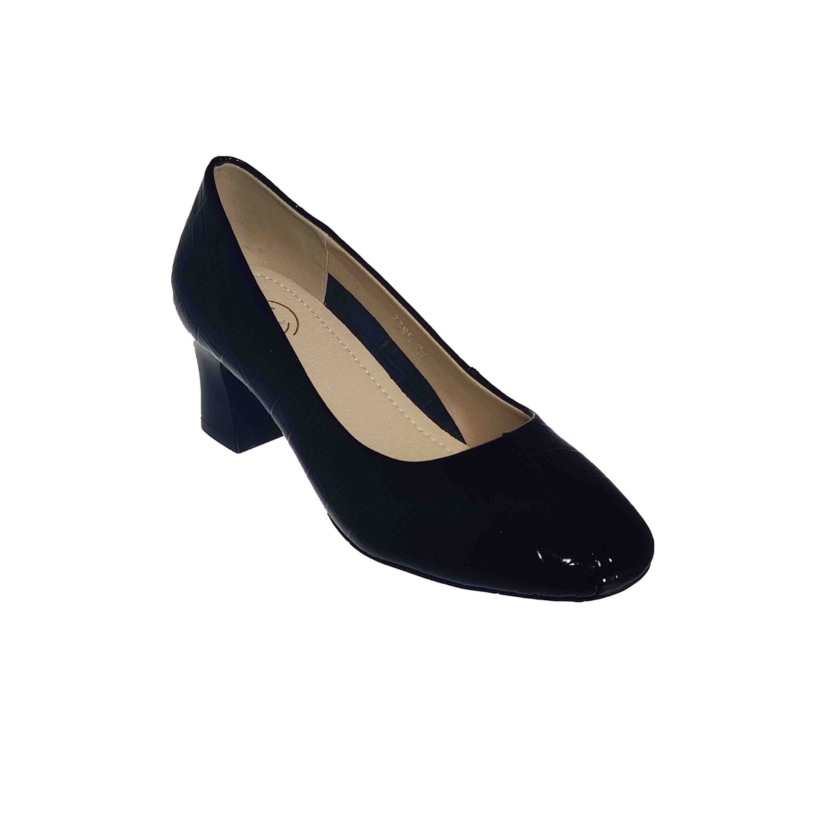 Pantofi Casual Damă Formazione 7395 Negri – Piele Naturală – vedere 5