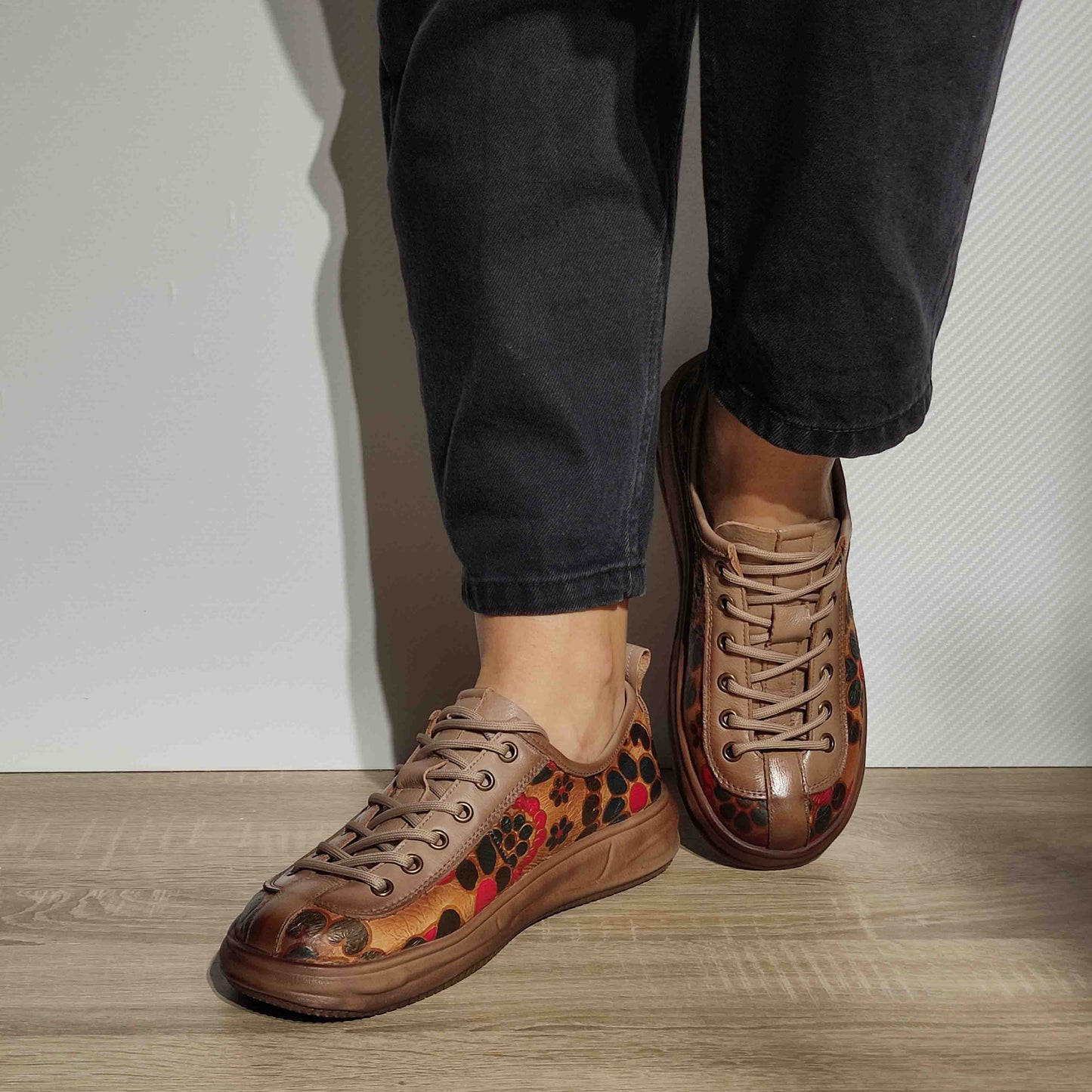 PANTOFI CASUAL DAMA FORMAZIONE 7866 APRICOT