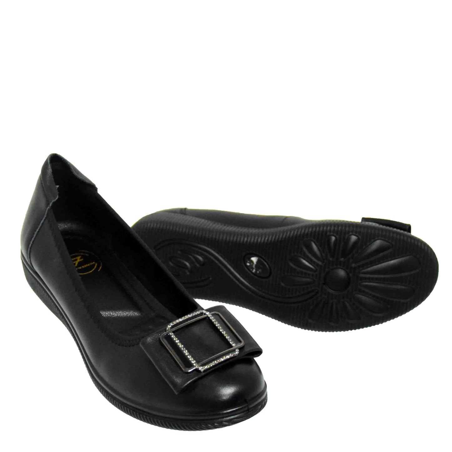 PANTOFI CASUAL DAMA FORMAZIONE A130 NEGRI