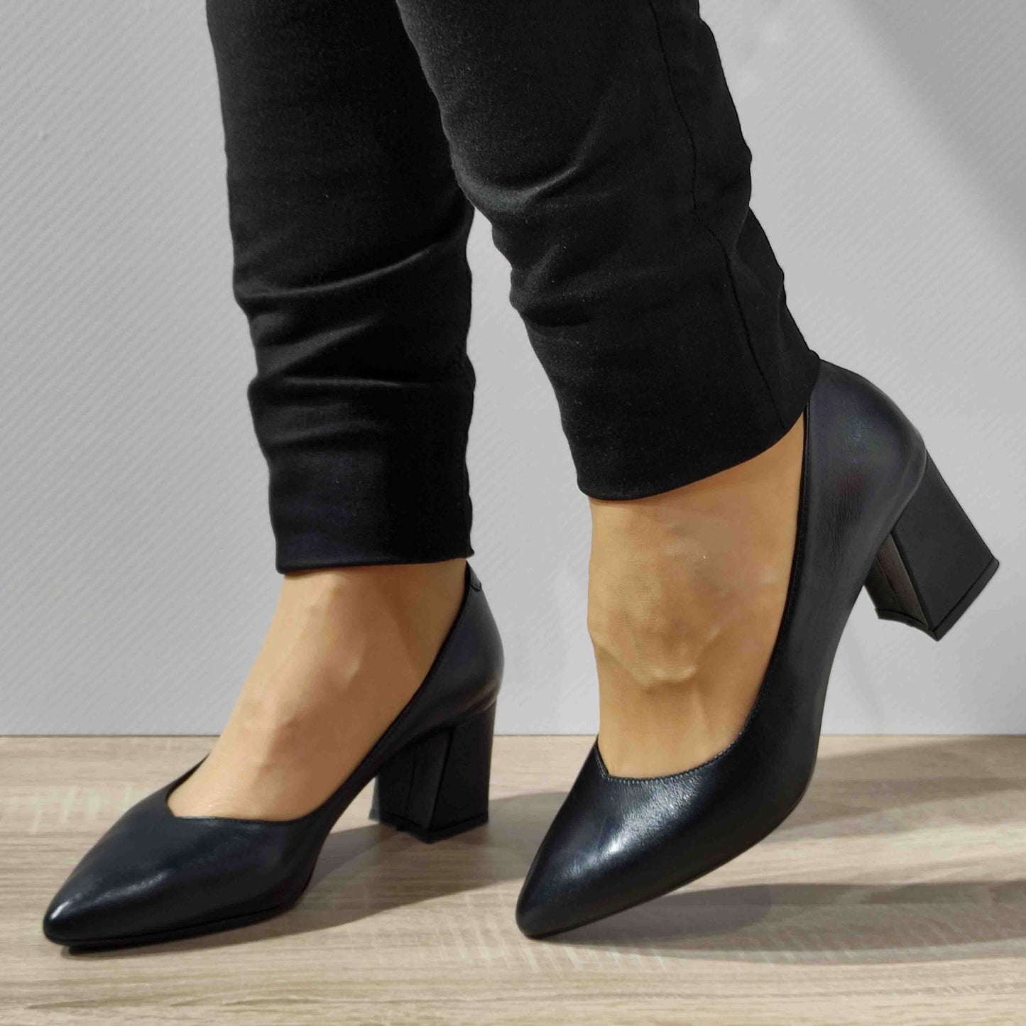 PANTOFI CASUAL DAMA ANNA VIOTTI 24170 NEGRI