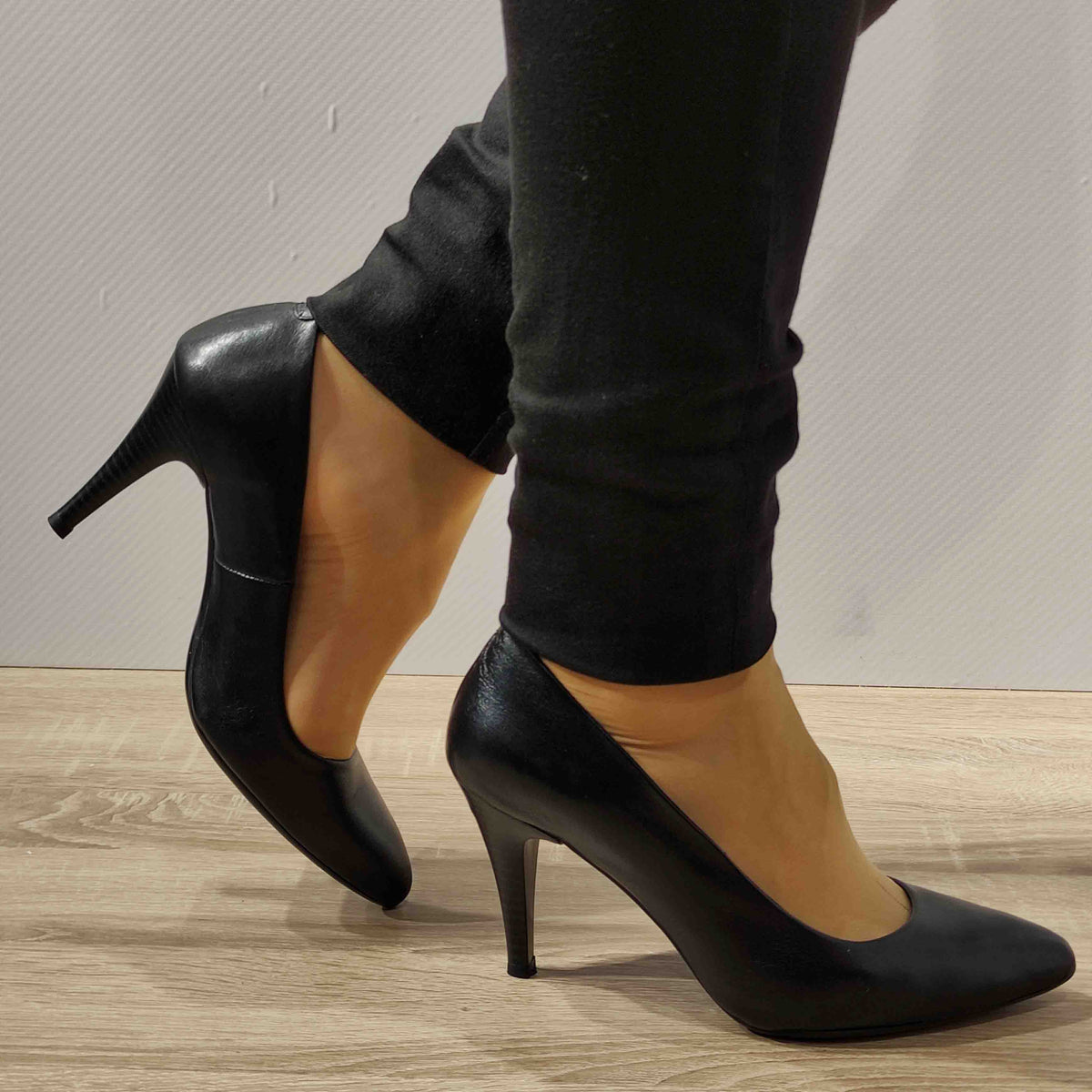 PANTOFI ELEGANTI DAMA ANNA VIOTTI D34-22354 NEGRI - imagine 3