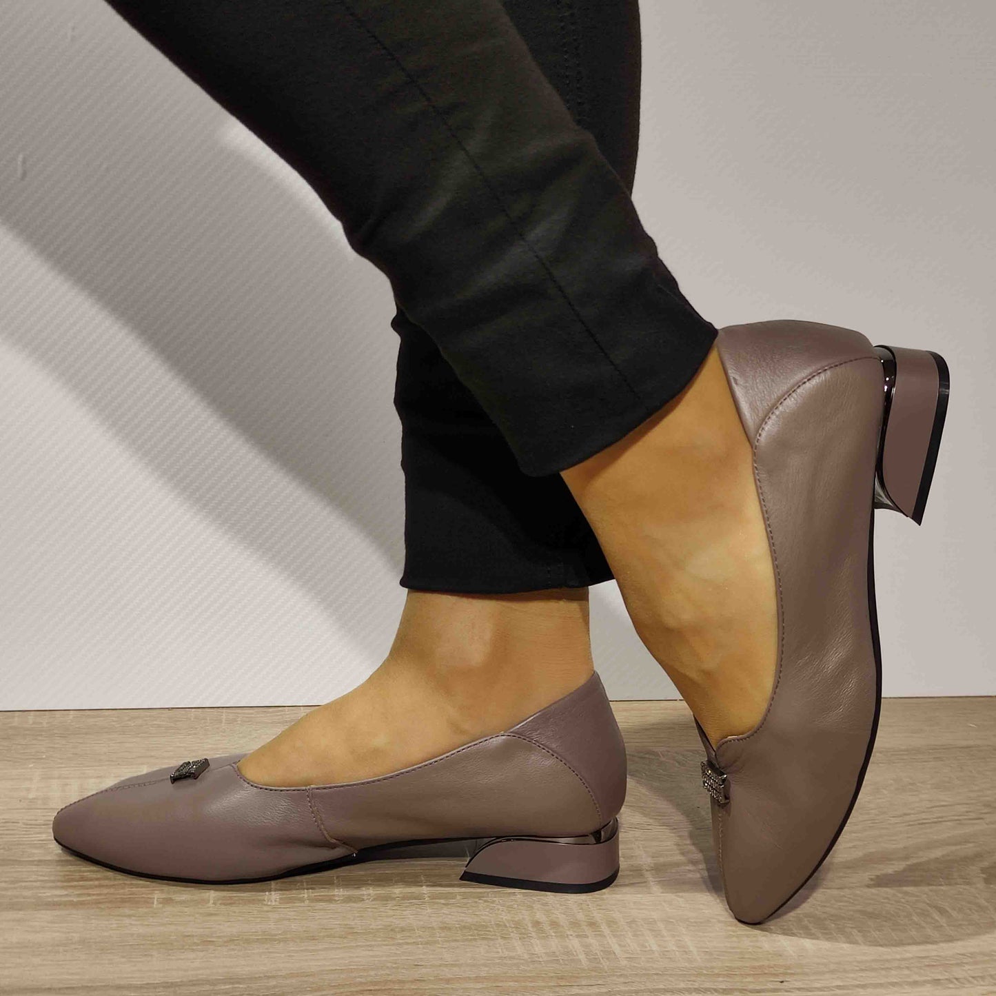 PANTOFI ELEGANTI DAMA FORMAZIONE 11-2112 GREJ