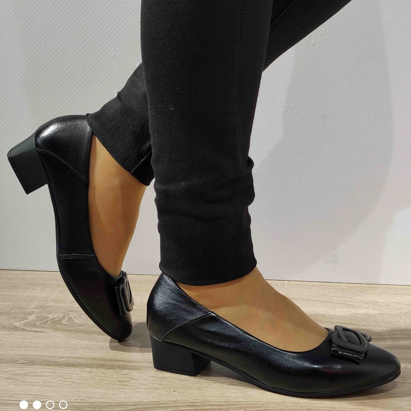 PANTOFI ELEGANTI DAMA FORMAZIONE 6885 NEGRI