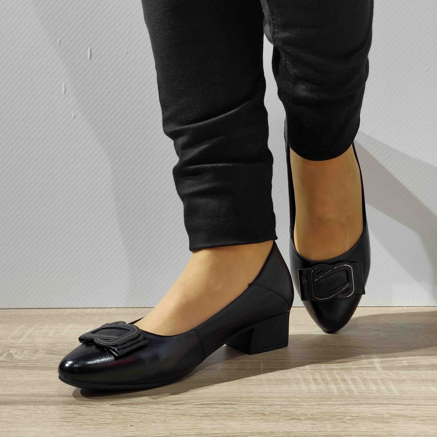 PANTOFI ELEGANTI DAMA FORMAZIONE 6885 NEGRI