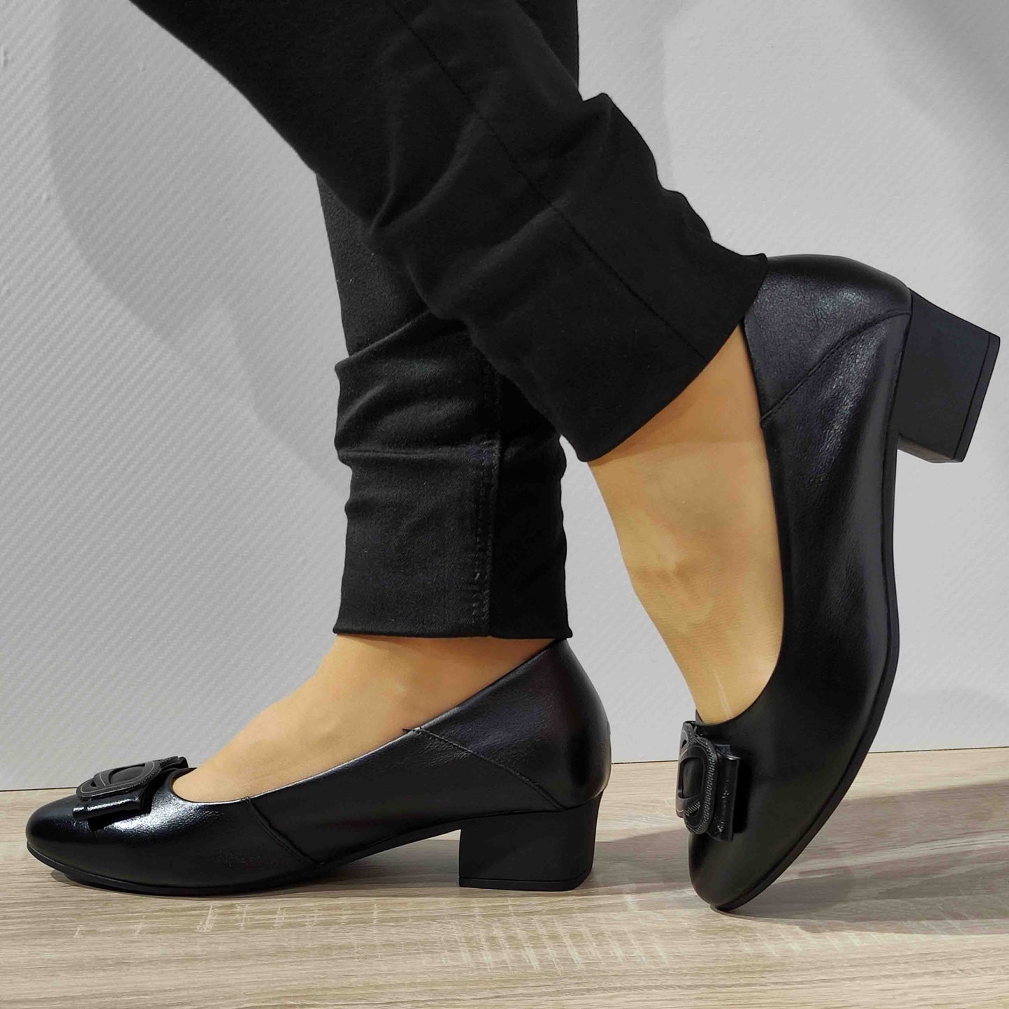 PANTOFI ELEGANTI DAMA FORMAZIONE 6885 NEGRI