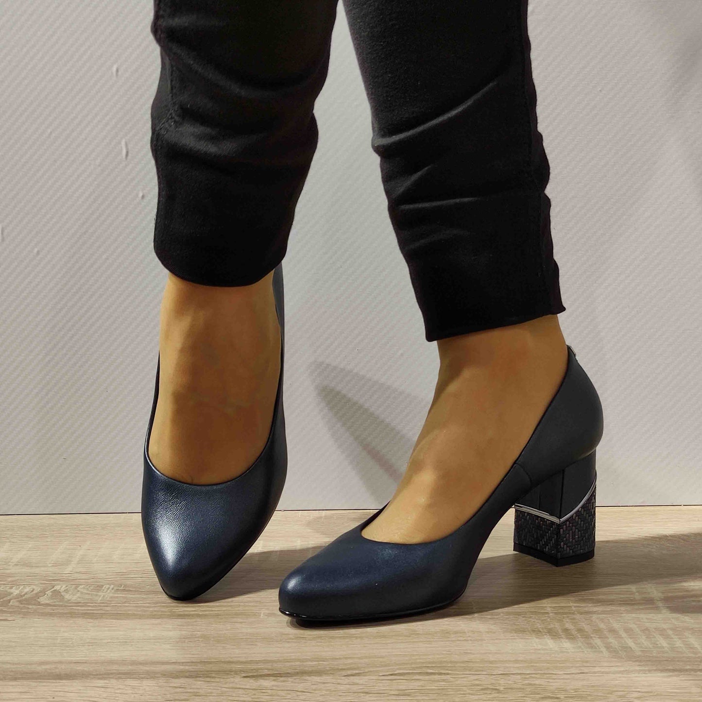 PANTOFI ELEGANTI DAMA SALA 9930 1247/861 BLEUMARIN