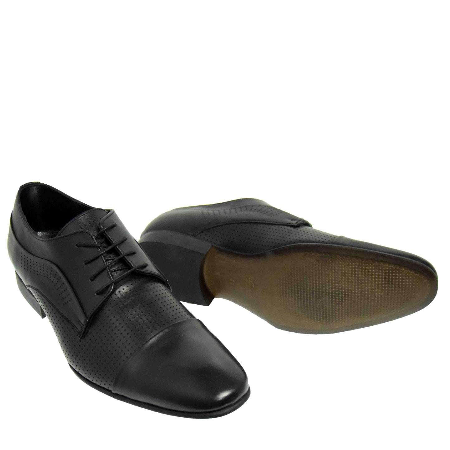 PANTOFI ELEGANȚI BĂRBAȚI BRAND ROMÂNESC A199C - totalpantofi