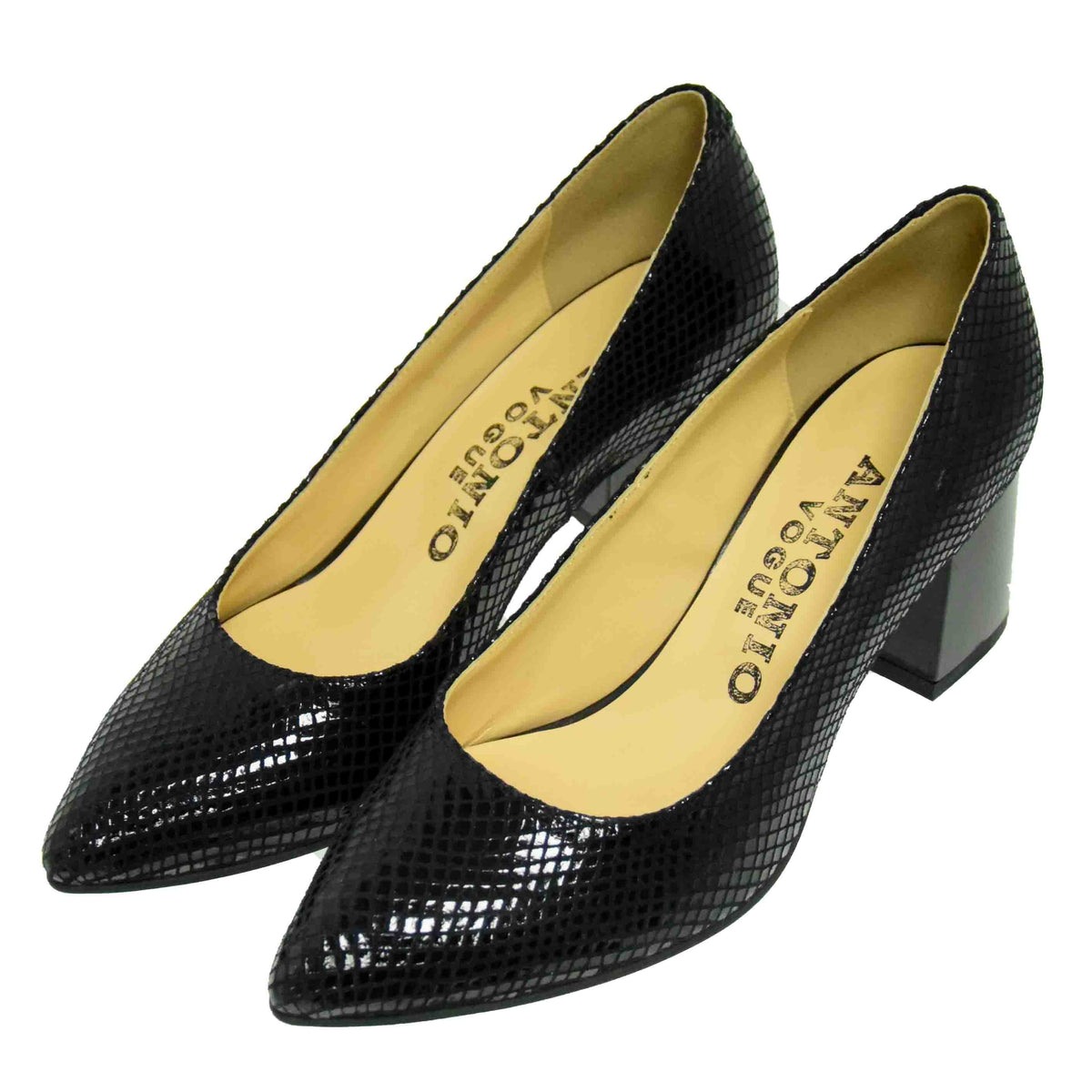 PANTOFI ELEGANȚI DAMĂ BRAND ROMÂNESC N180A - imagine 5