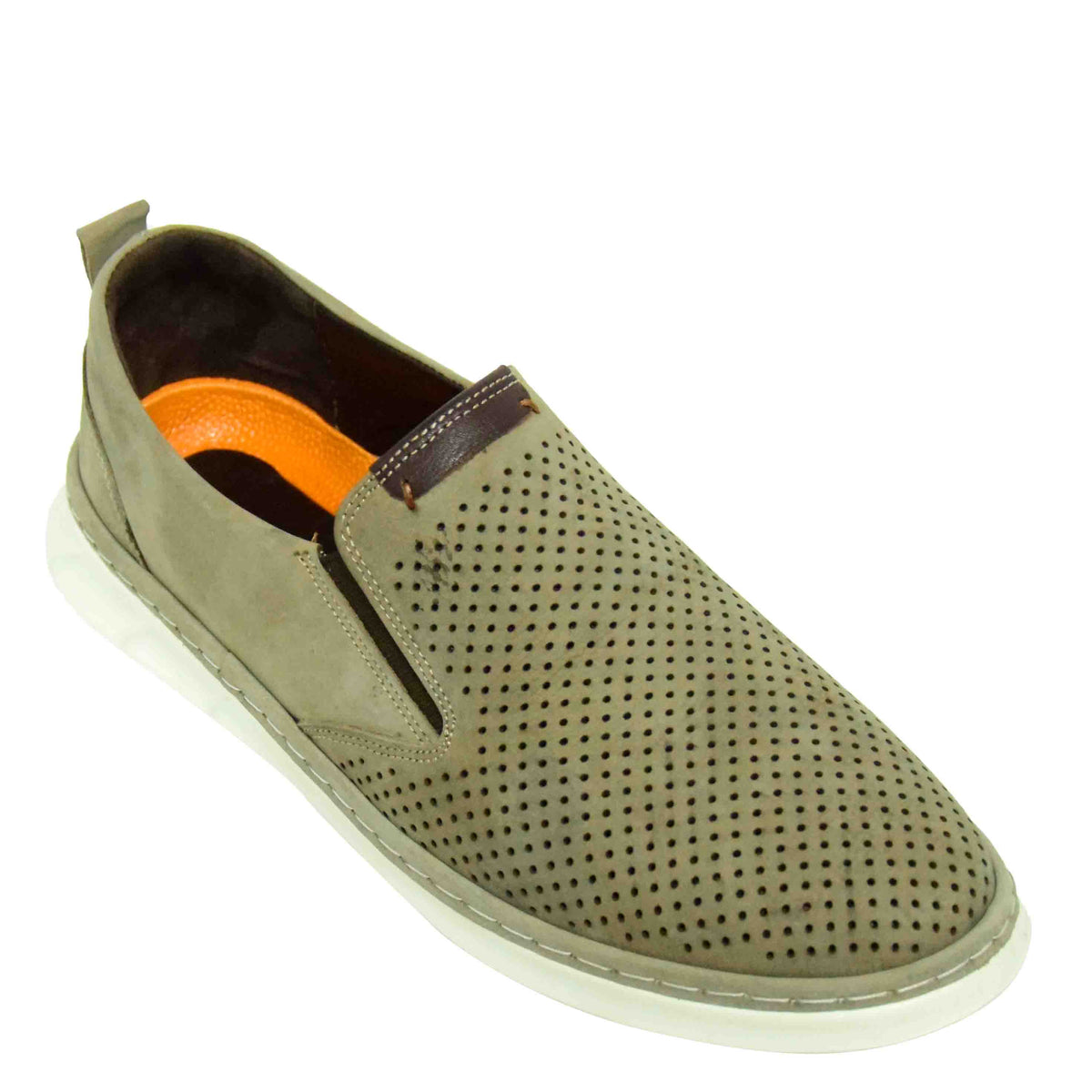 PANTOFI PERFORAȚI CASUAL BĂRBAȚI GORETTI GO051 - imagine 2