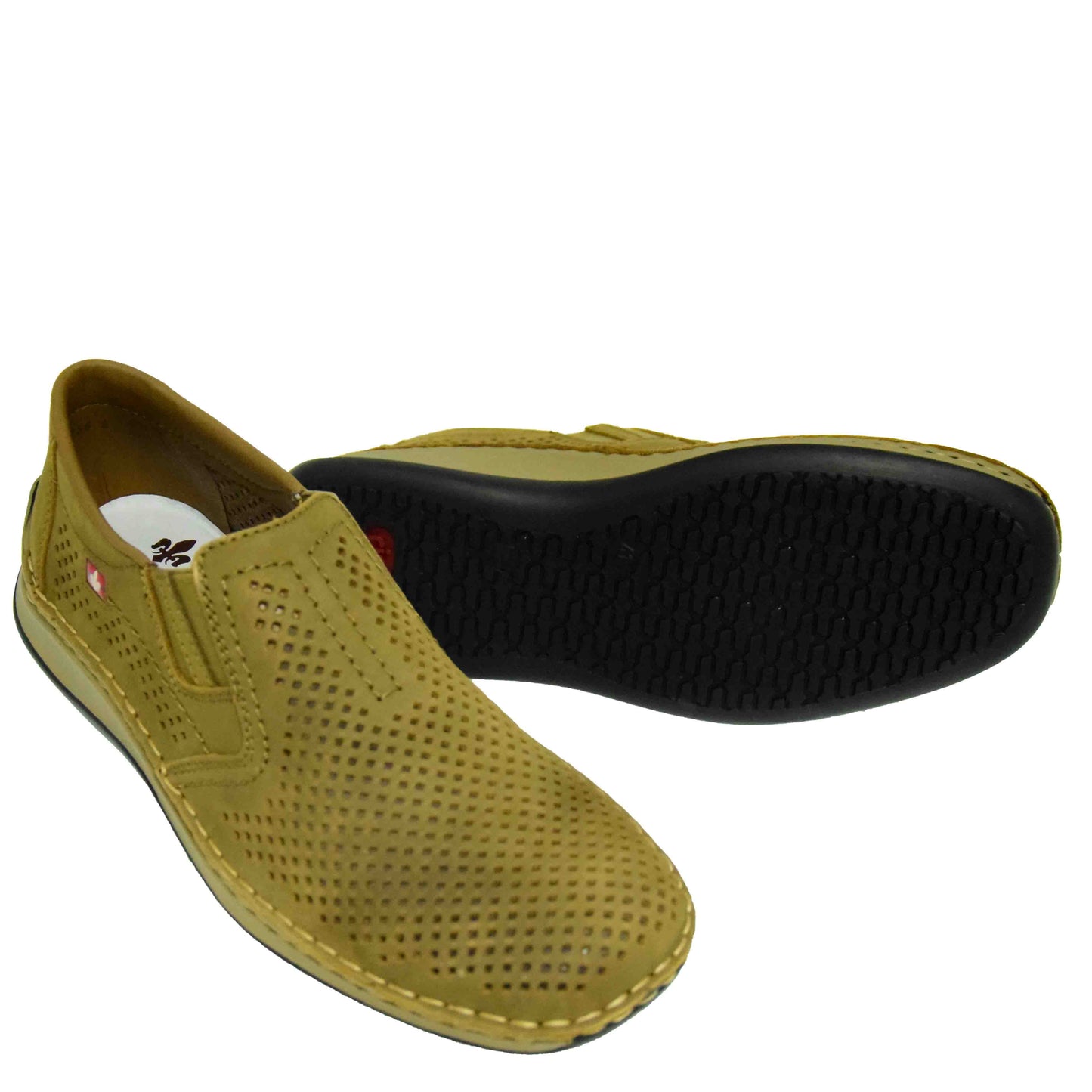 PANTOFI PERFORAȚI CASUAL BĂRBAȚI RIEKER RI434