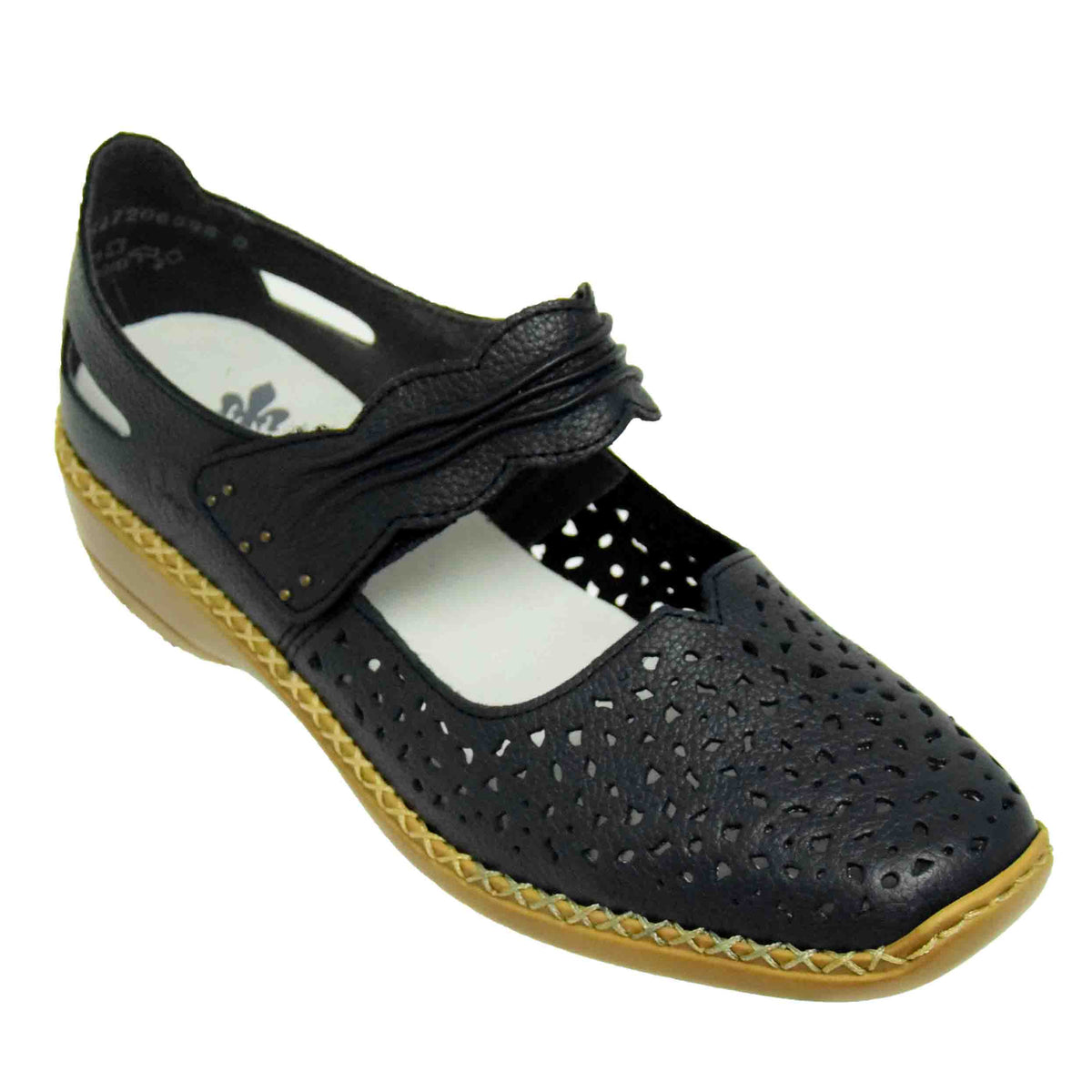 PANTOFI PERFORAȚI CASUAL DAMĂ RIEKER 41399-14 - imagine 7