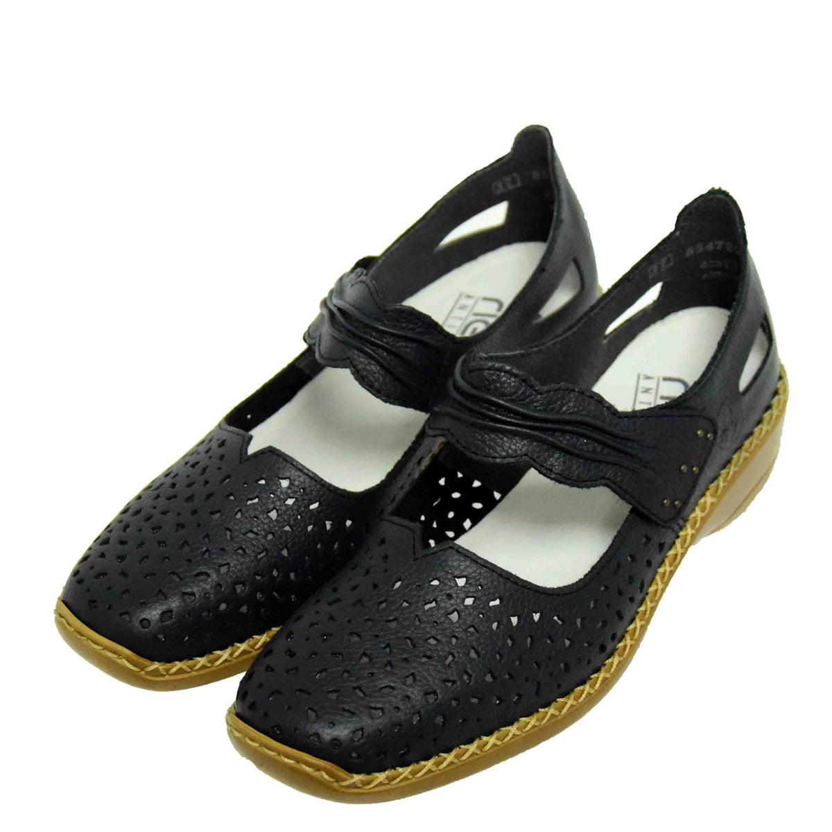 PANTOFI PERFORAȚI CASUAL DAMĂ RIEKER 41399-14 - imagine 10