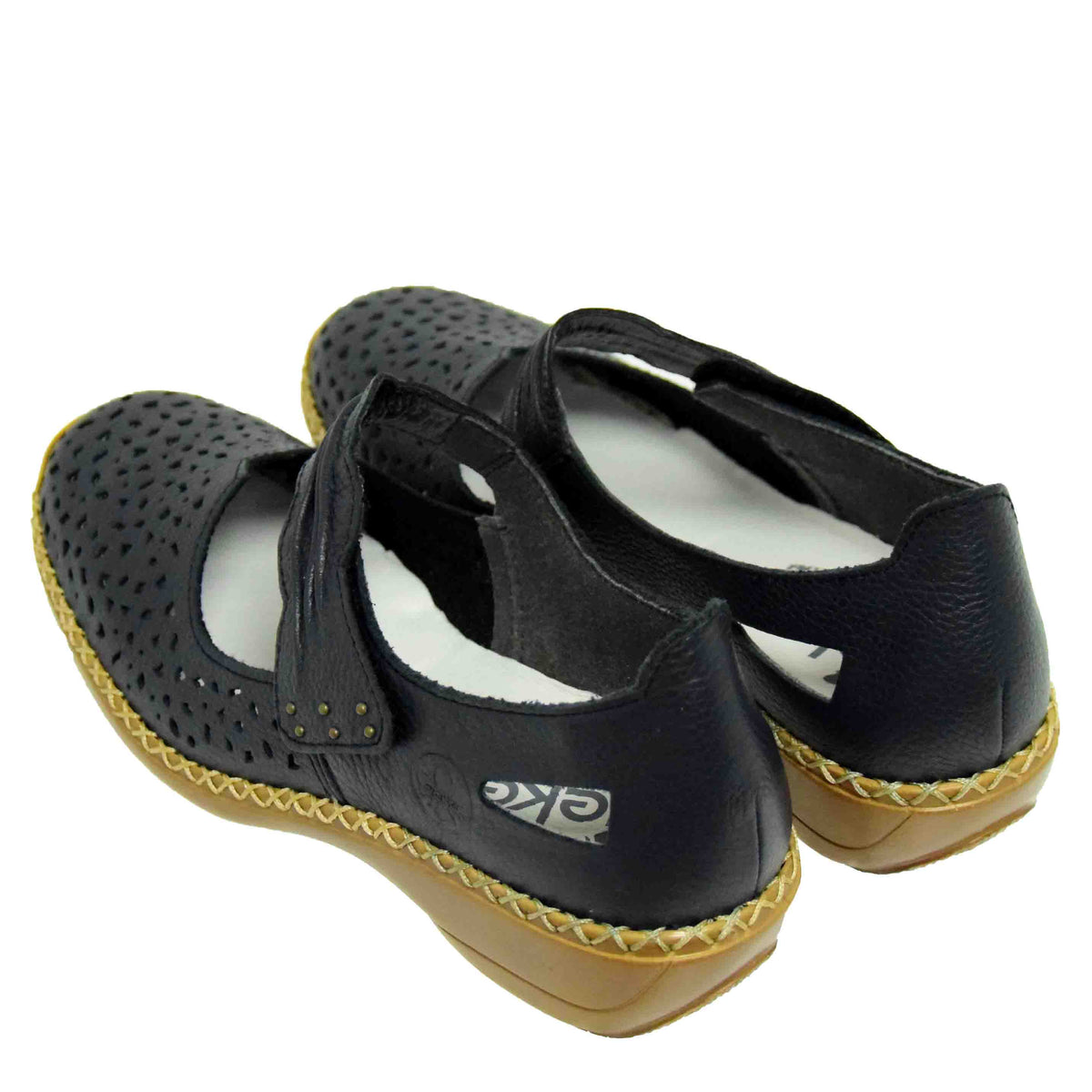 PANTOFI PERFORAȚI CASUAL DAMĂ RIEKER 41399-14 - imagine 11