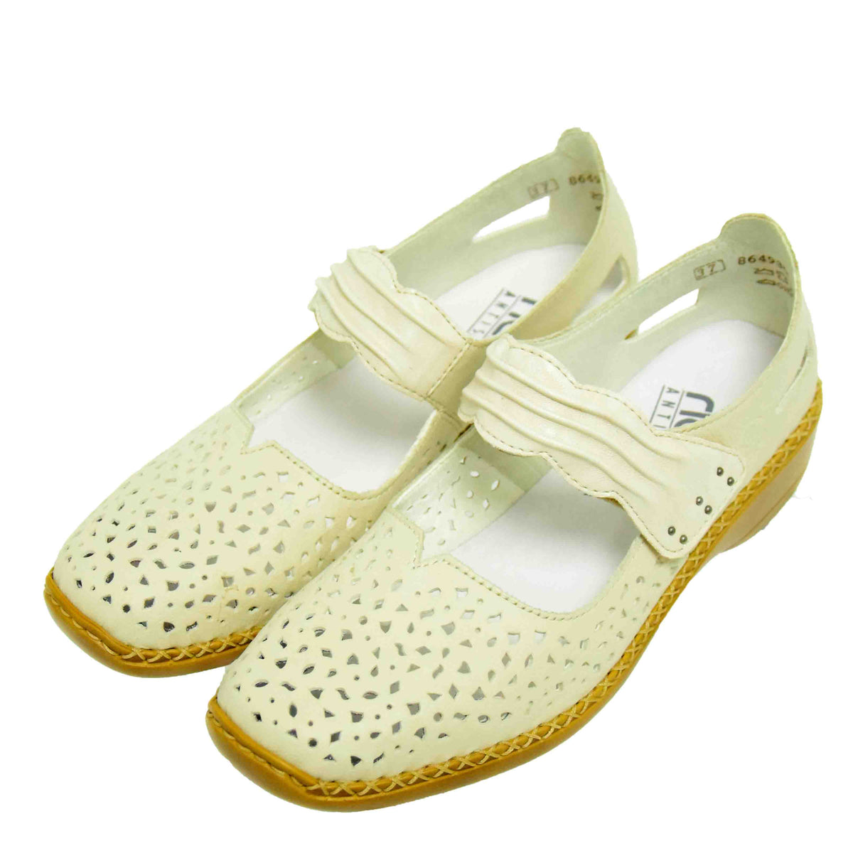 PANTOFI PERFORAȚI CASUAL DAMĂ RIEKER 41399-14 - imagine 16