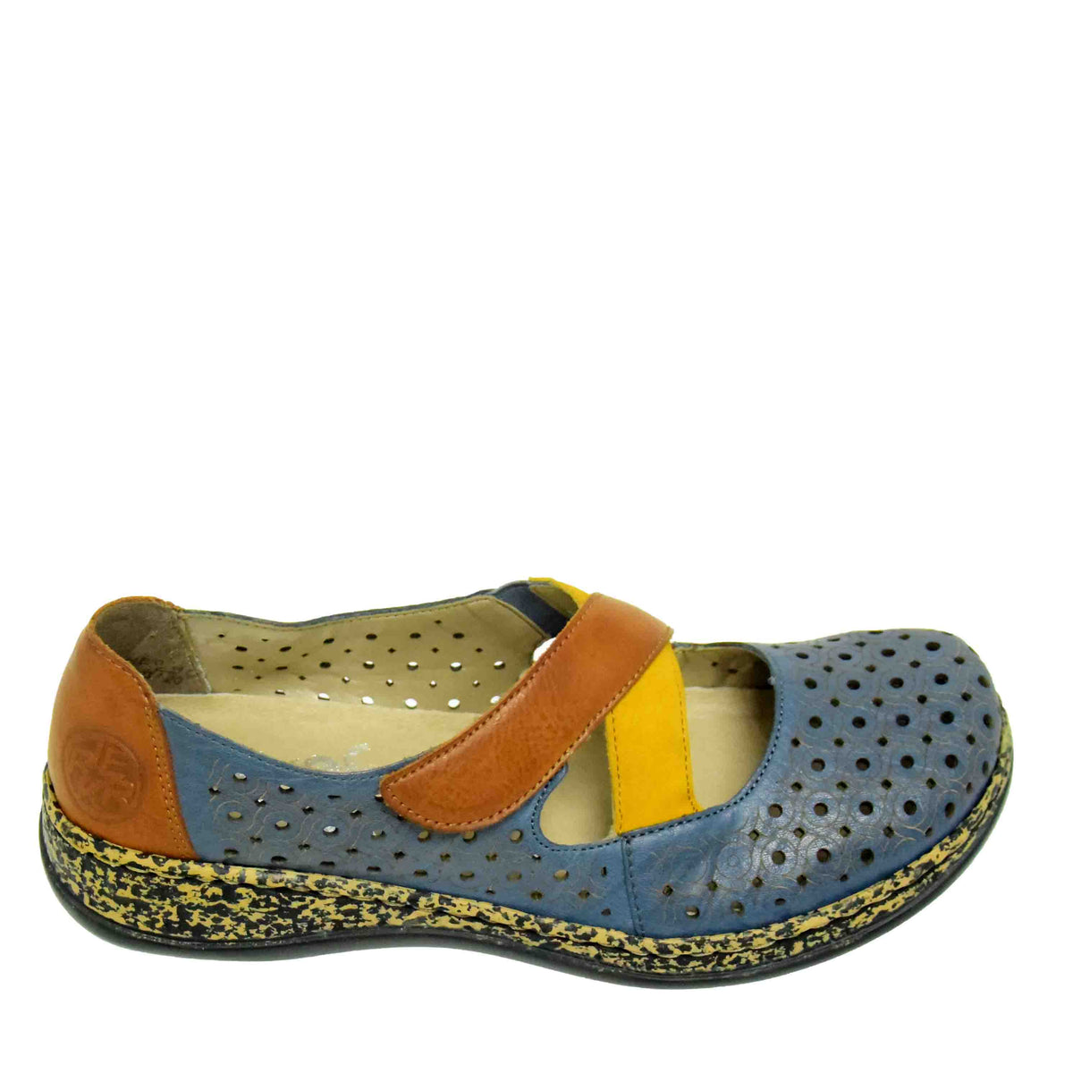PANTOFI PERFORAȚI CASUAL DAMĂ RIEKER RI430 - imagine 3