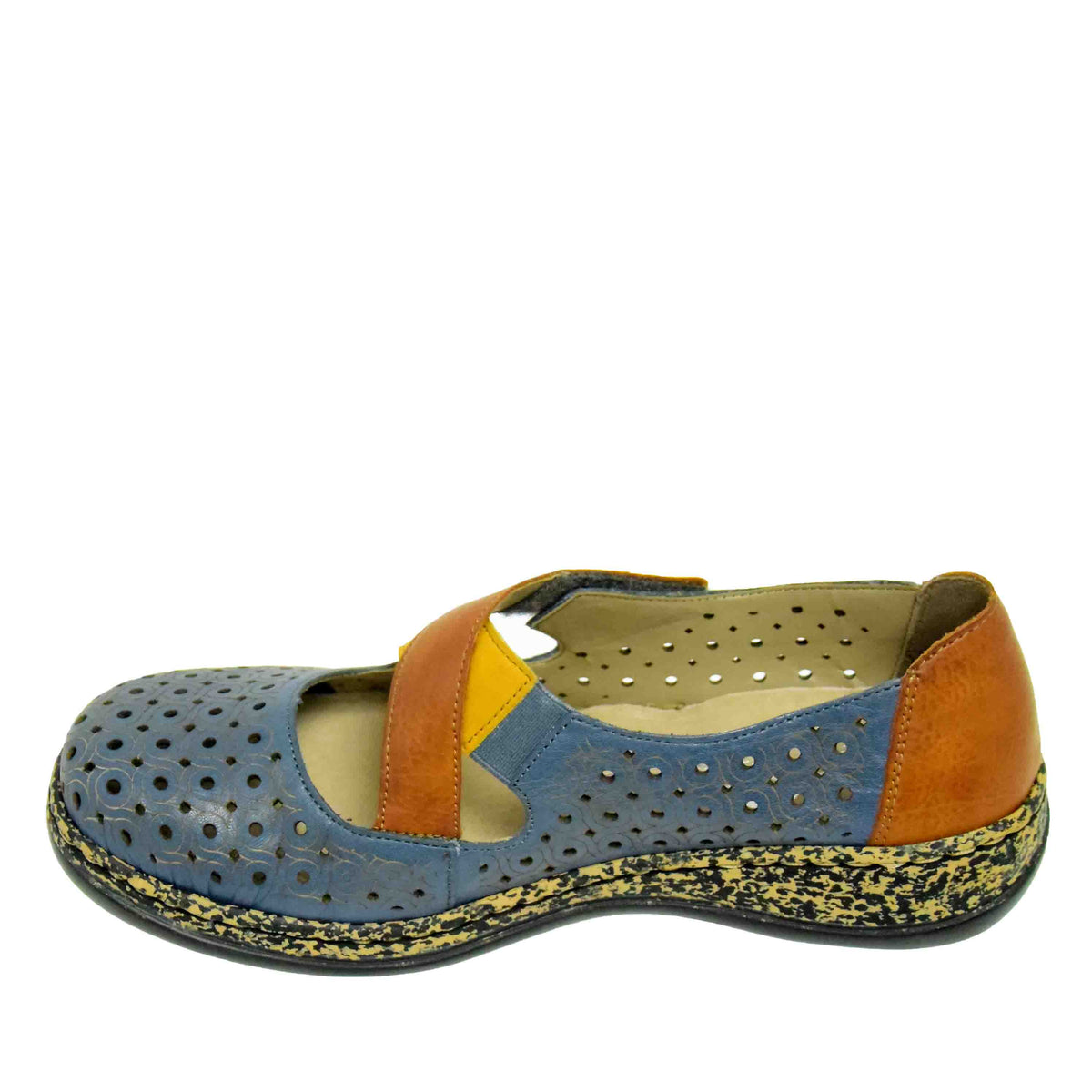 PANTOFI PERFORAȚI CASUAL DAMĂ RIEKER RI430 - imagine 4