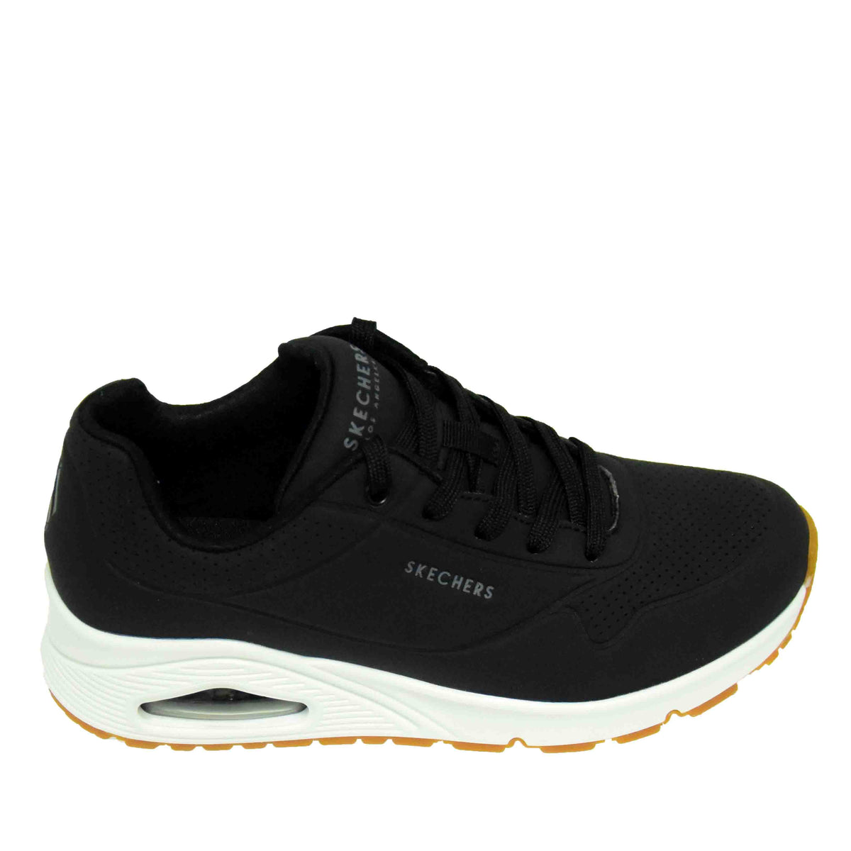 PANTOFI SPORT DAMĂ SKECHERS 73690 BLK - imagine 3