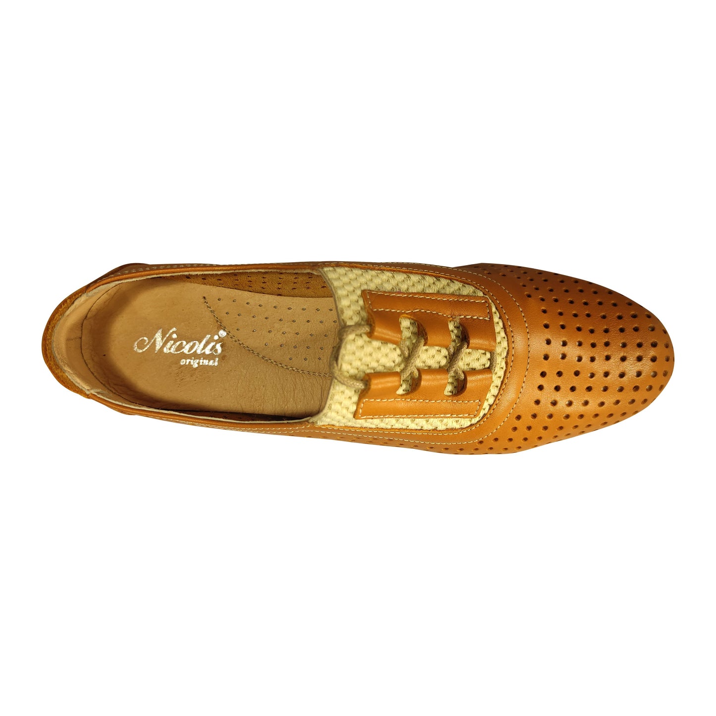 PANTOFI PERFORAȚI DAMĂ NICOLIS /115311 - totalpantofi