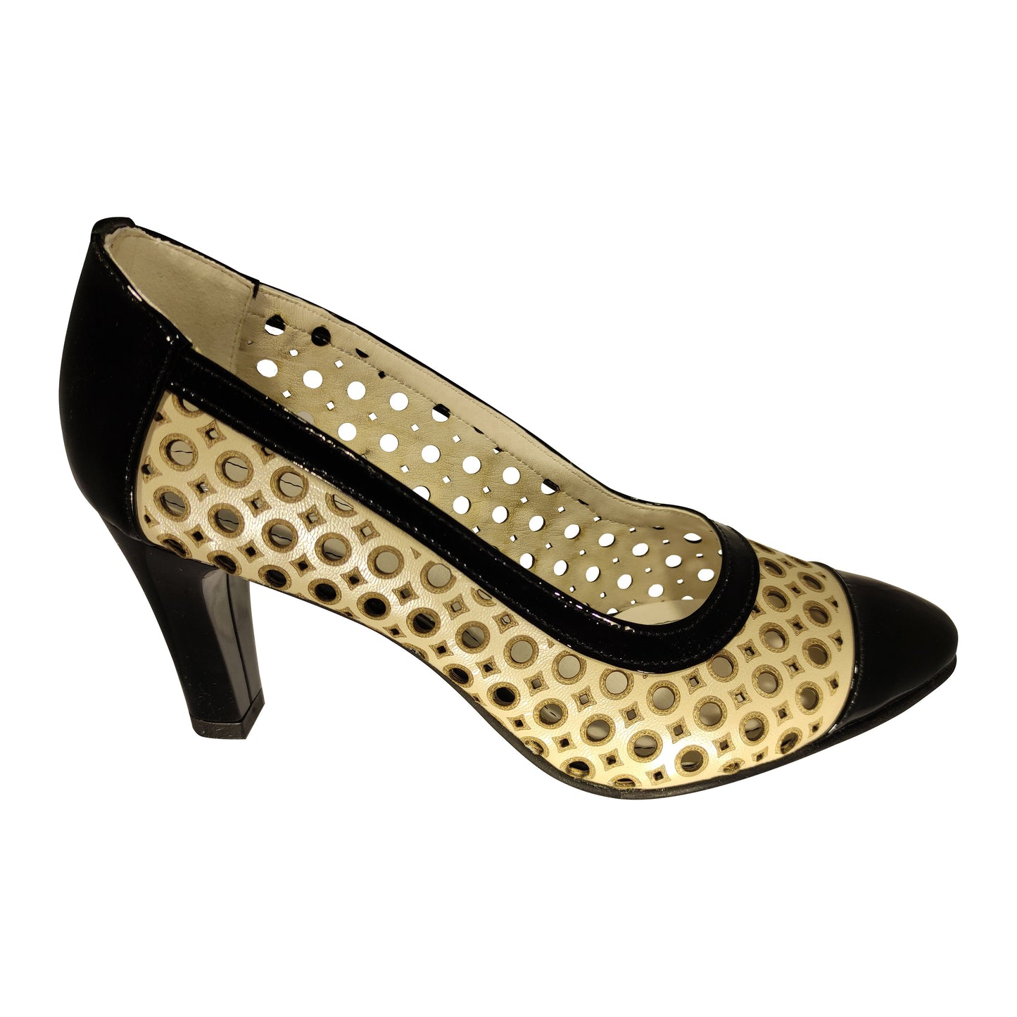 PANTOFI PERFORAȚI DAMĂ NIST/440 - totalpantofi